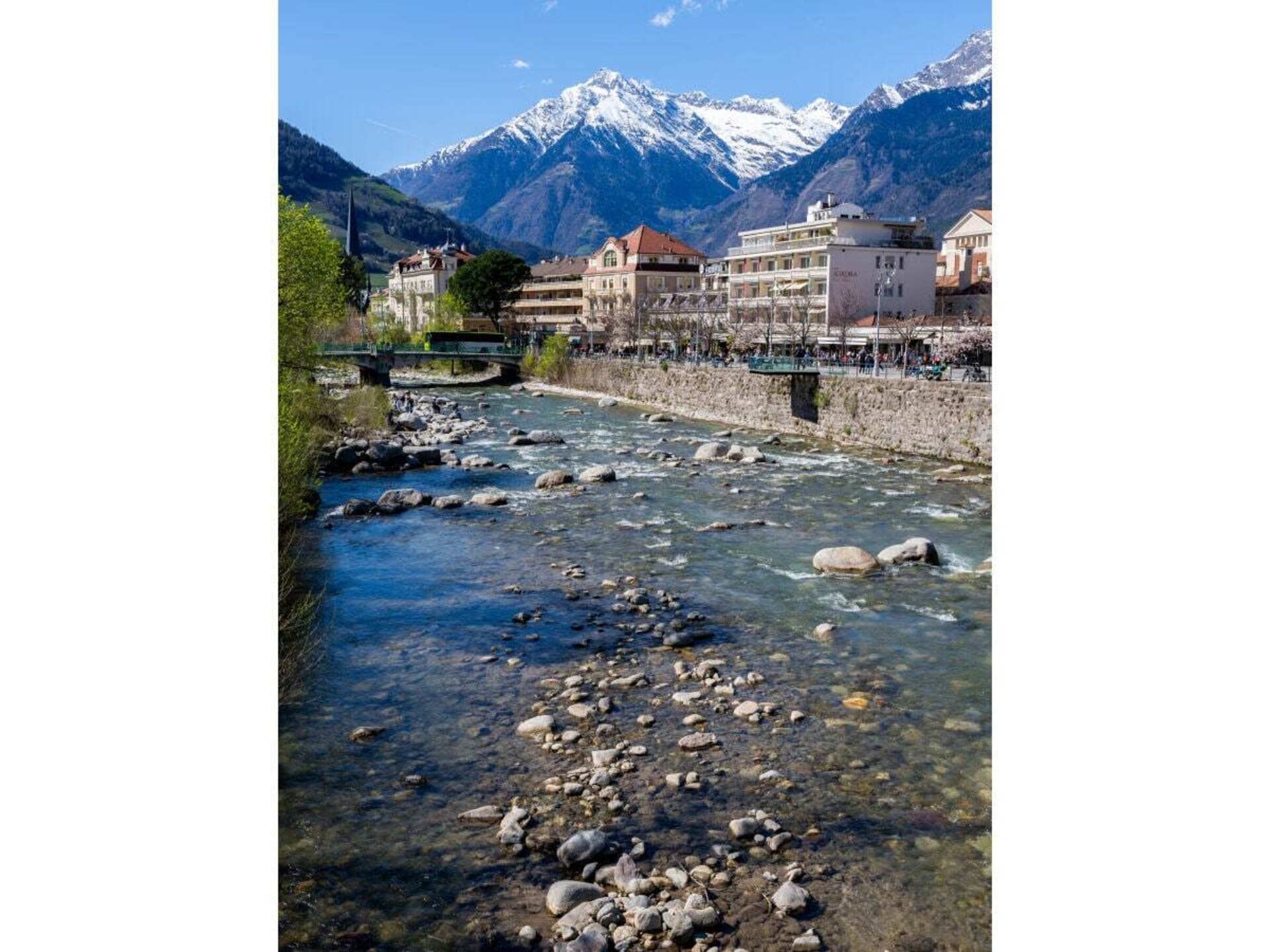Licht appartement in Meran met panoramisch uitzicht op het Kurhaus - foto 34