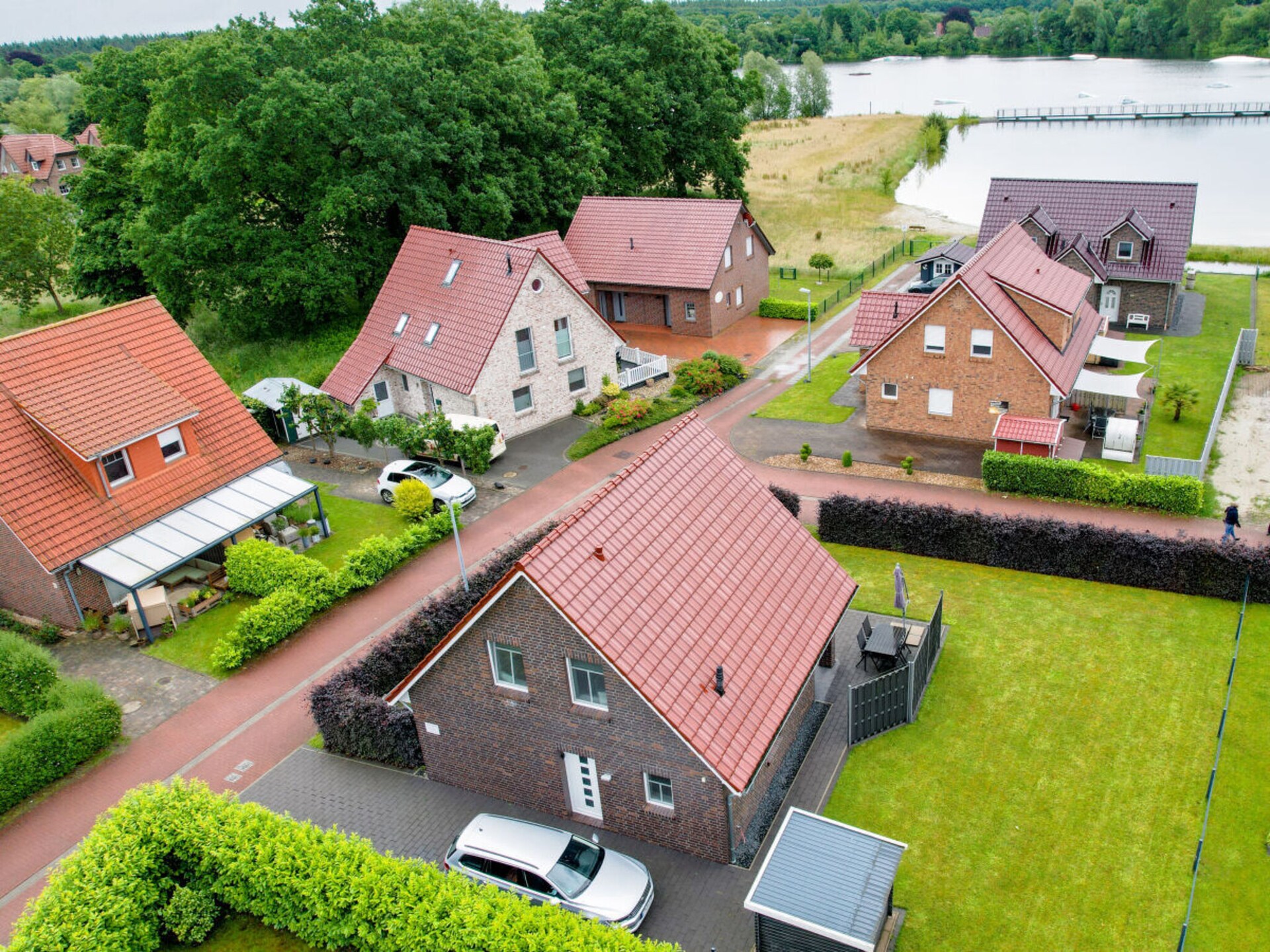 Strandoase: modern vakantiehuis aan zwemmeer in Aurich-Tannenhausen - foto 27