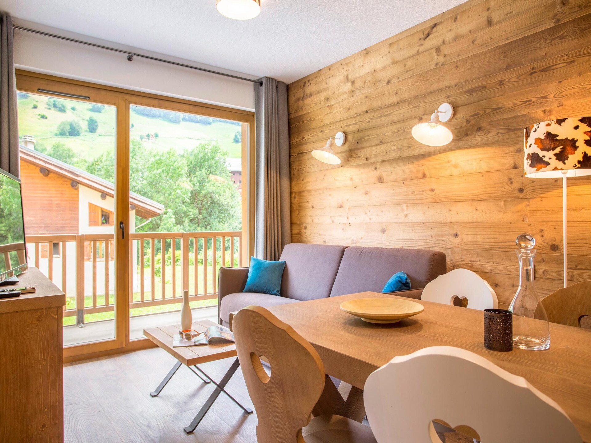 Berguitzicht appartement voor 6 in Beaufort met zwembad & spa - foto 13