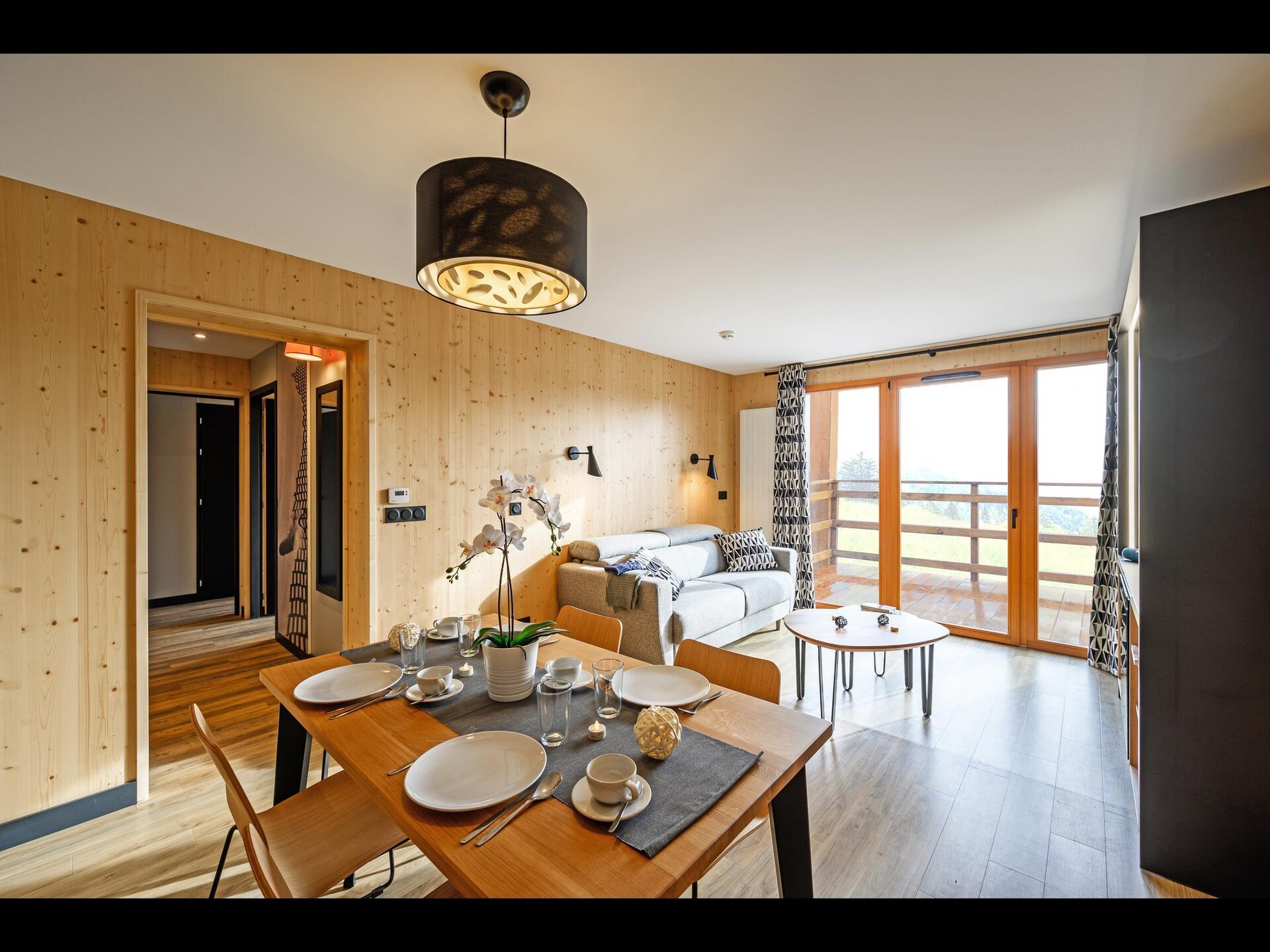 Ruim 10-persoons appartement met sauna en gedeeld zwembad in Villarembert - foto 3