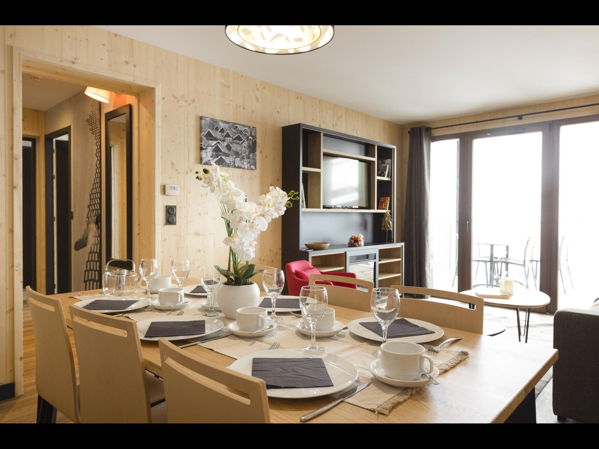 Ruim 10-persoons appartement met sauna en gedeeld zwembad in Villarembert - foto 20