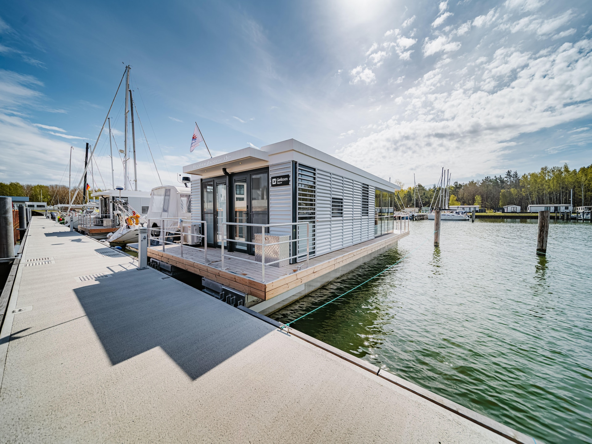 4-persoons woonboot aan zee in Peenemünde - foto 1