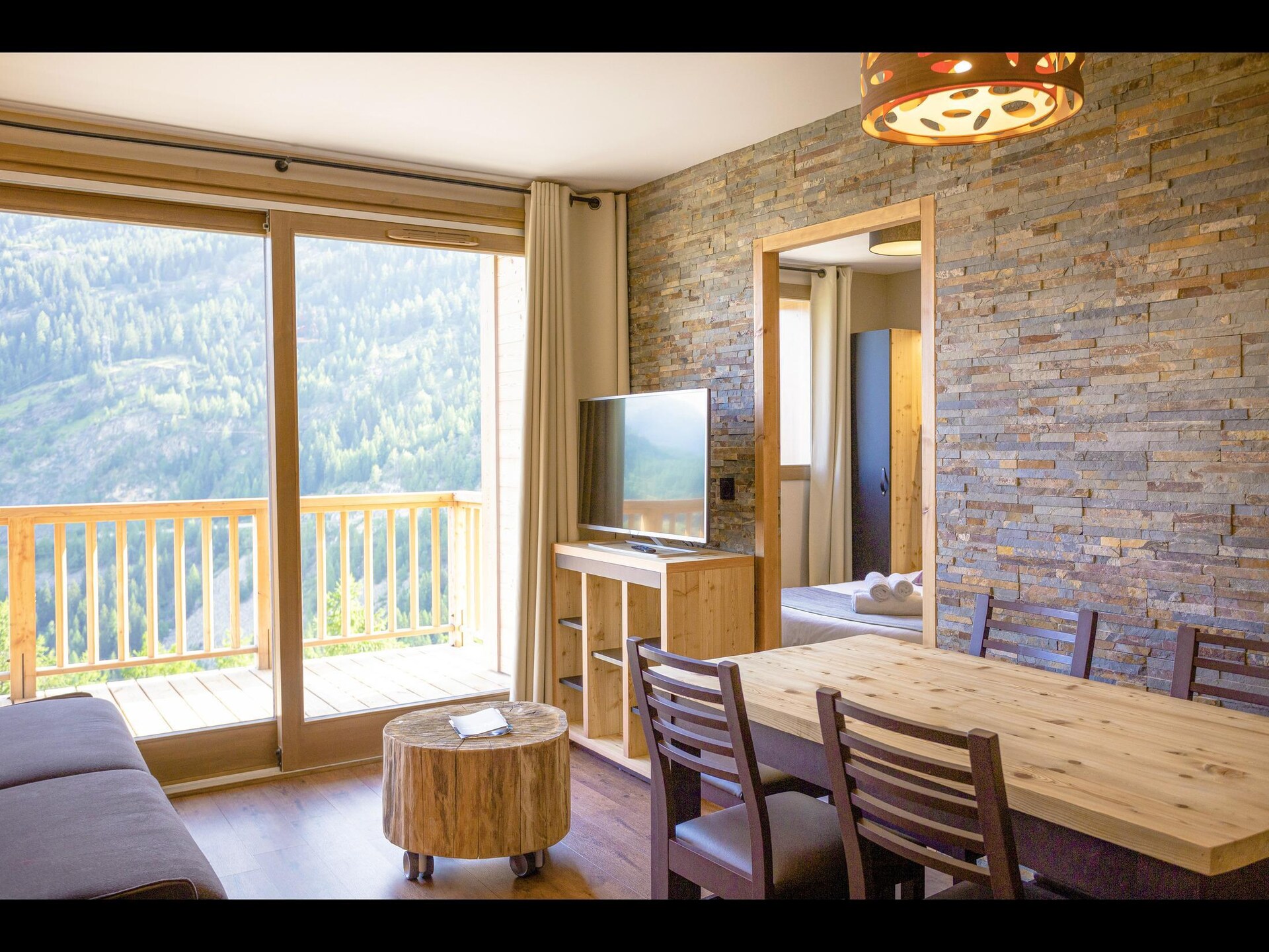 Stijlvol appartement in Tignes voor 4 personen met open haard - foto 13