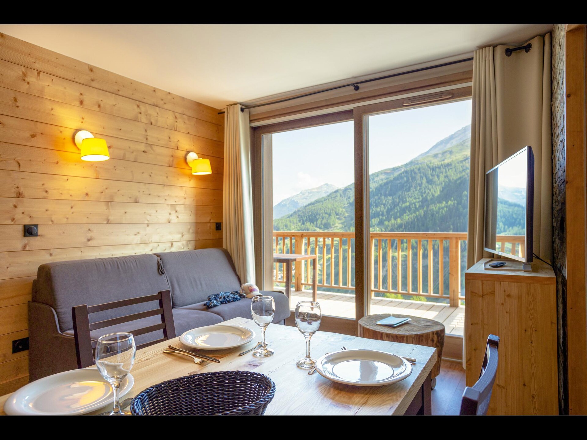 Stijlvol appartement in Tignes voor 4 personen met open haard - foto 15