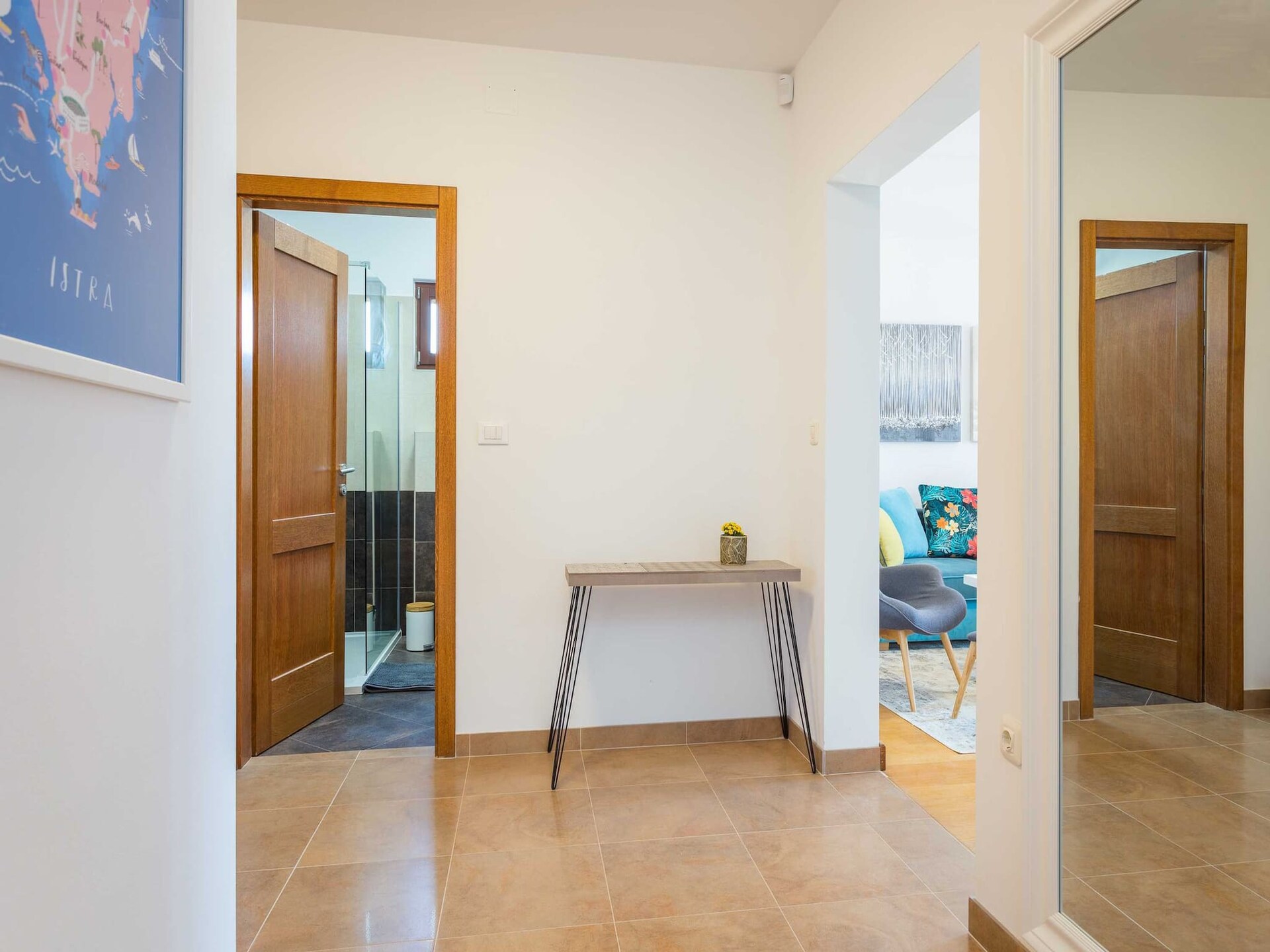 Modern appartement voor 6 met zwembad, op 1,5 km van strand Ližnjan - foto 19