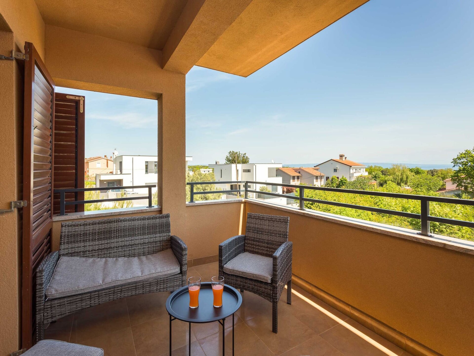 Cesare 3: Modern appartement met zwembad op 1,5 km van zee in Ližnjan - foto 5