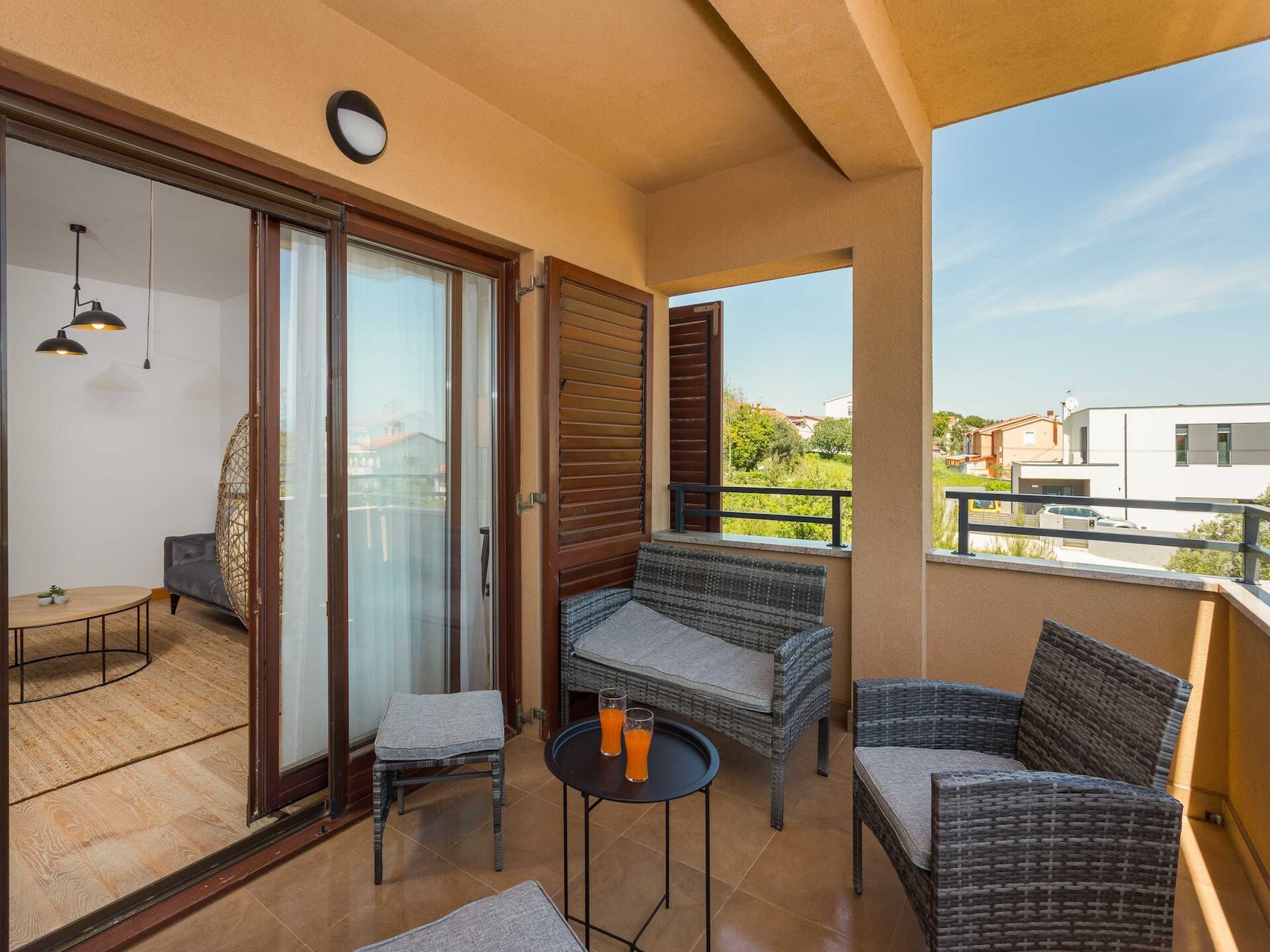 Cesare 3: Modern appartement met zwembad op 1,5 km van zee in Ližnjan - foto 21