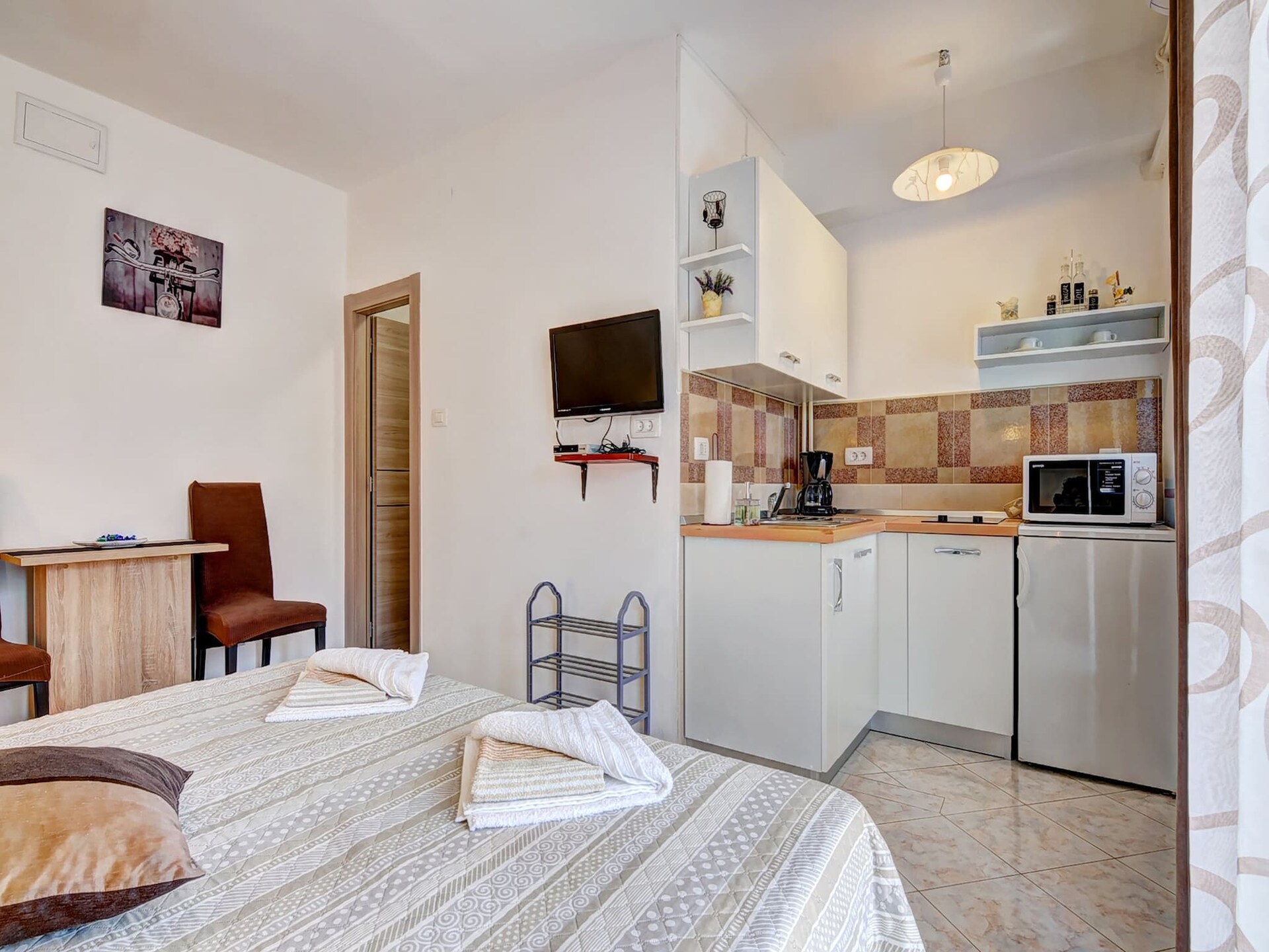 Op 1,0 km van het strand: Sfeervol appartement in Valbandon - foto 33