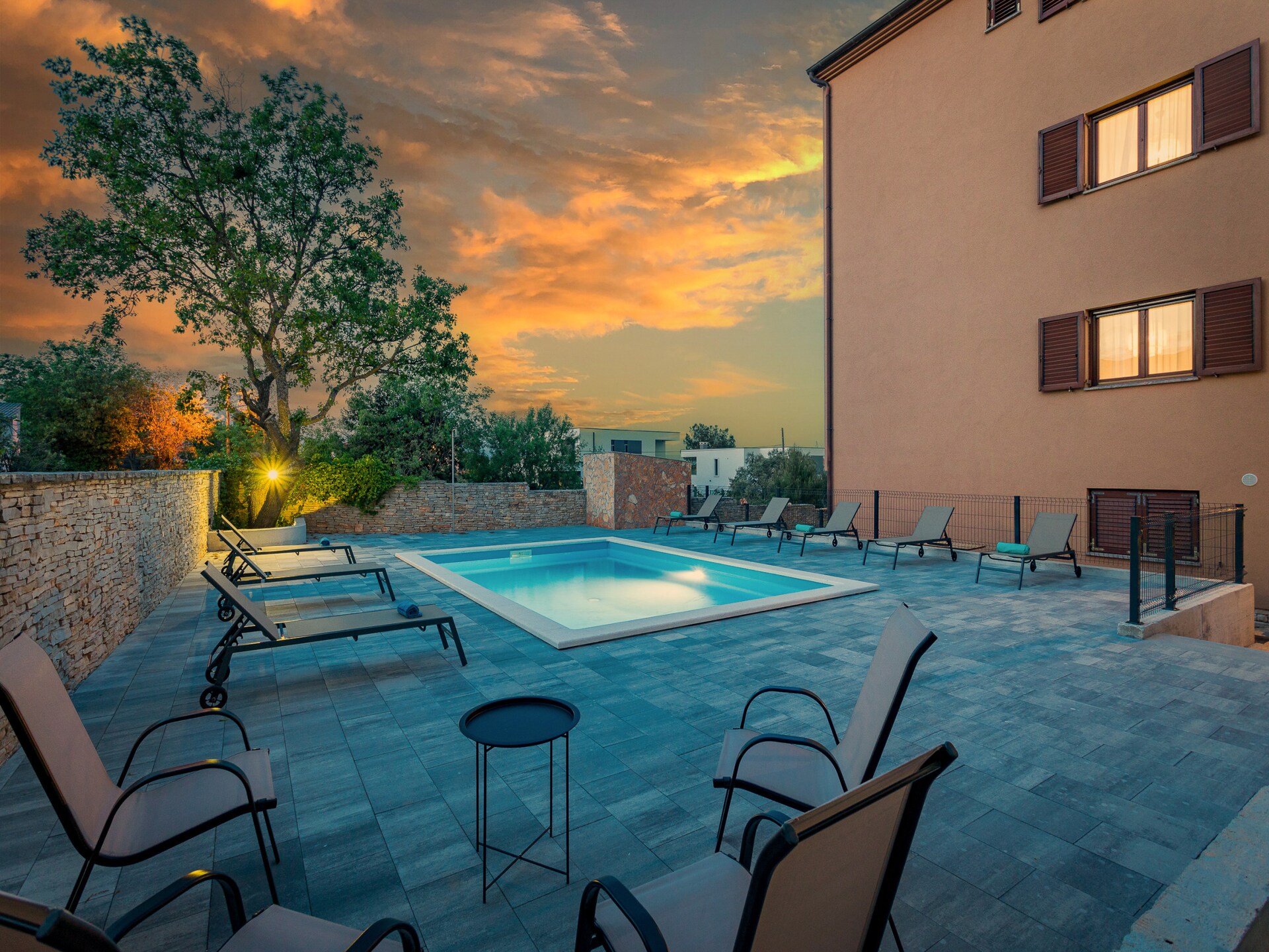 Modern appartement met gedeeld zwembad in Ližnjan, vlakbij strand en Pula - foto 10