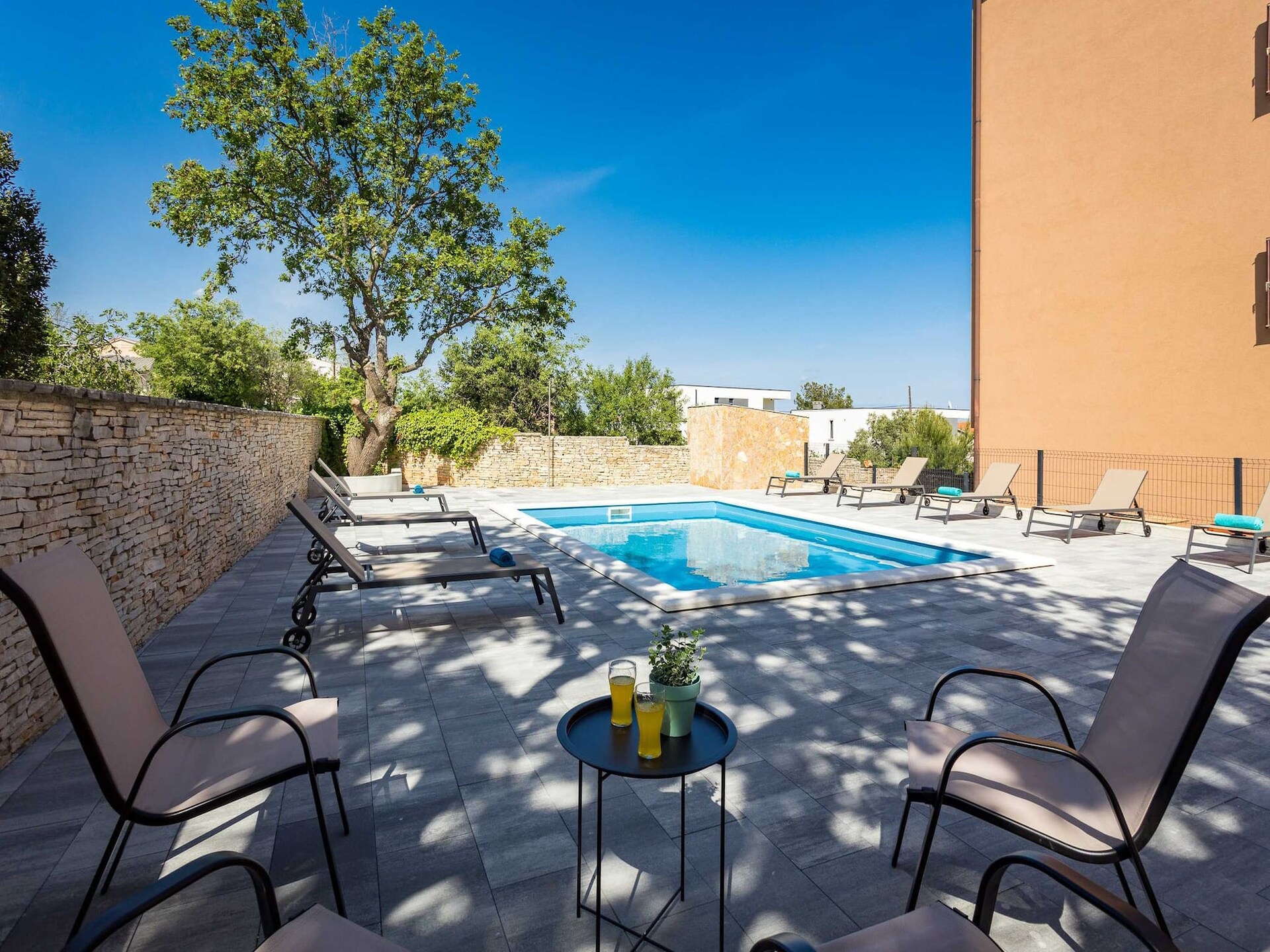 Modern appartement met gedeeld zwembad in Ližnjan, vlakbij strand en Pula - foto 11