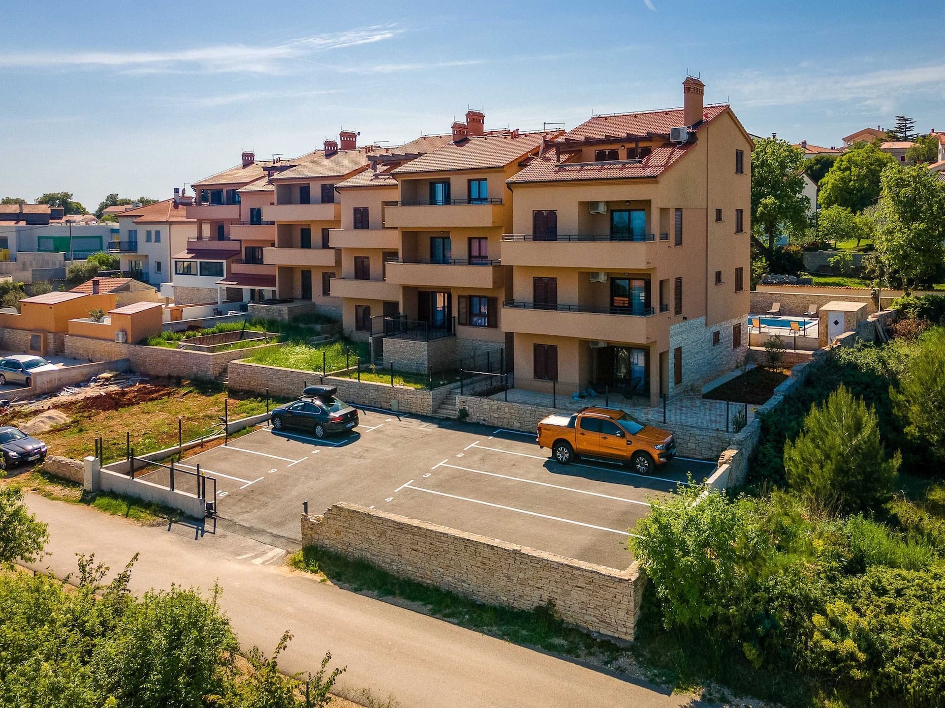 Modern appartement met gedeeld zwembad in Ližnjan, vlakbij strand en Pula - foto 5