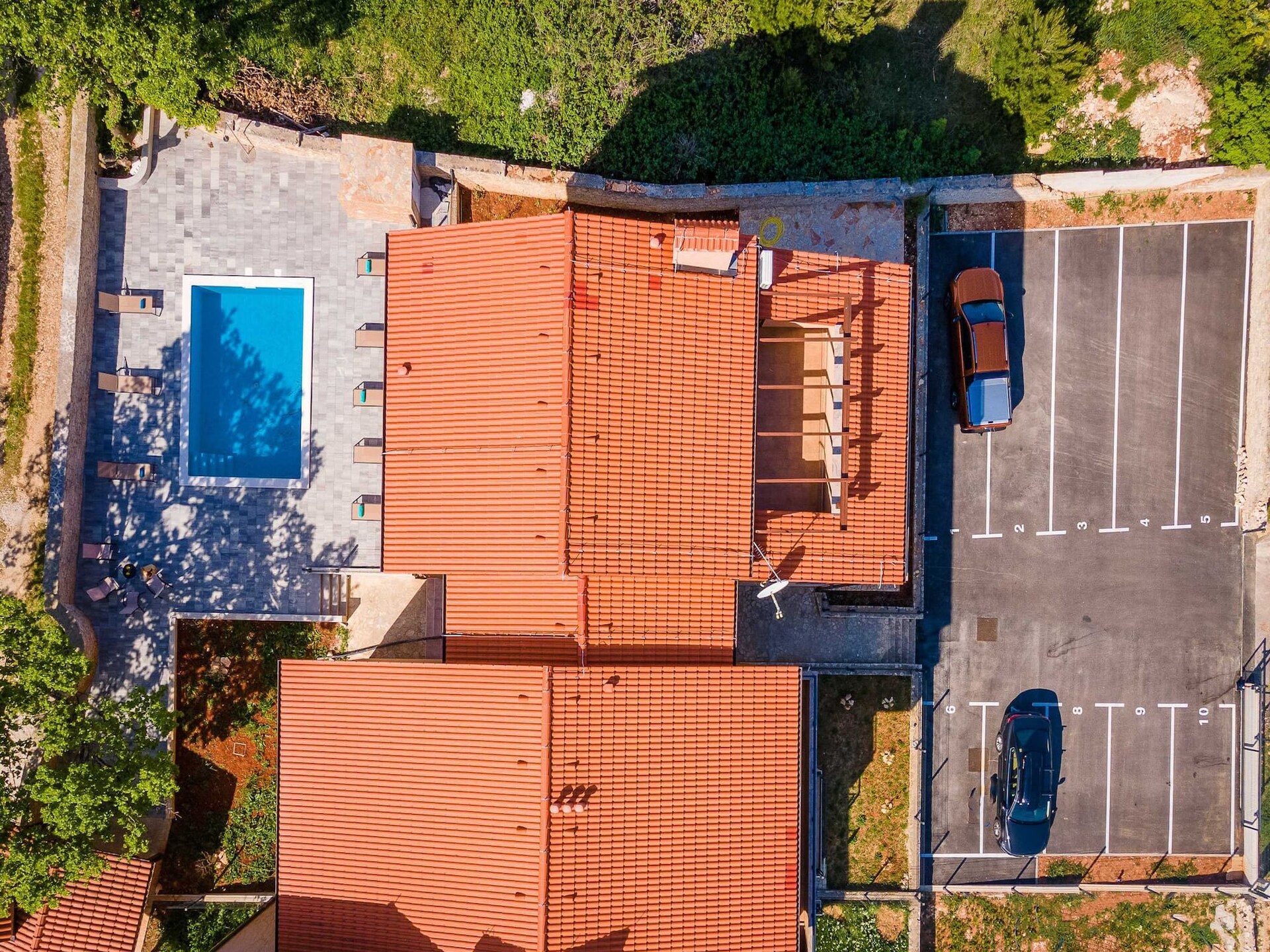 Modern appartement met gedeeld zwembad in Ližnjan, vlakbij strand en Pula - foto 22