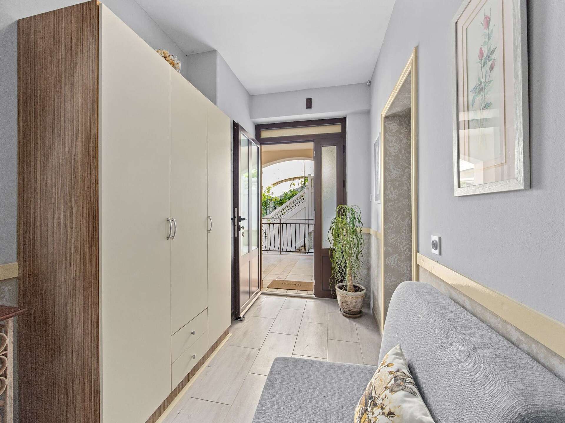 Stijlvol appartement met zeezicht in Rabac, 400m van het strand - foto 8
