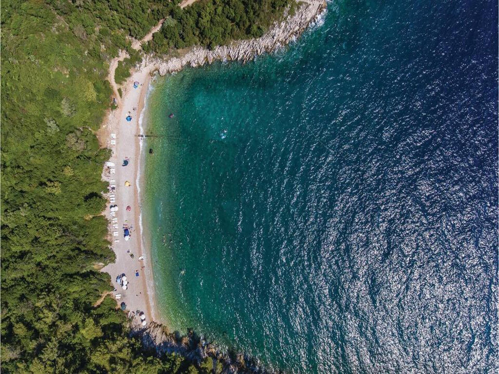Stijlvol appartement met zeezicht in Rabac, 400m van het strand - foto 36