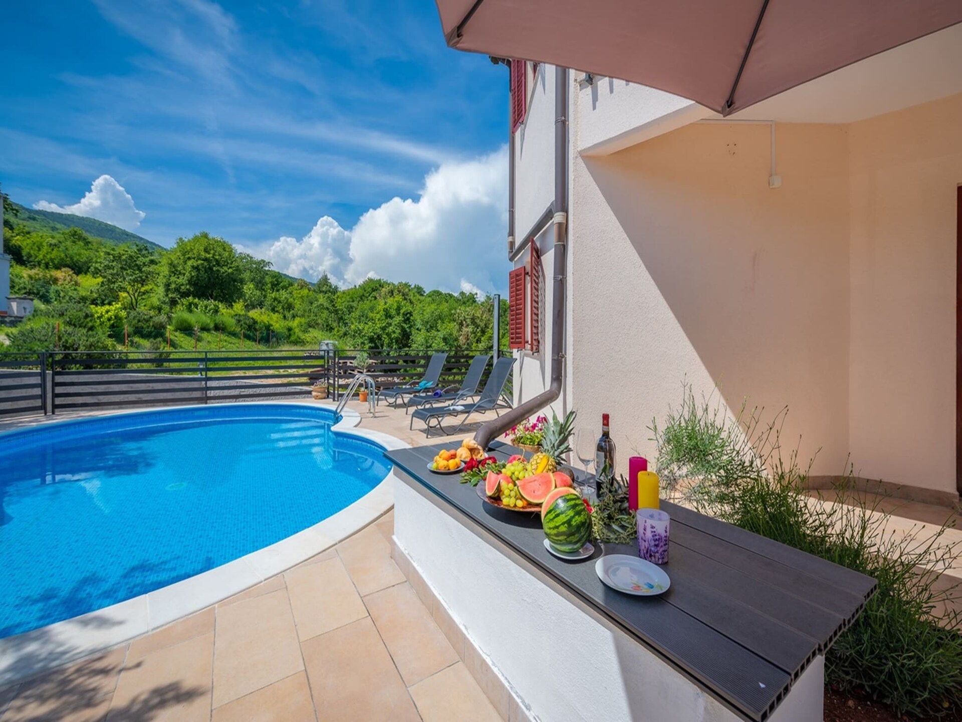 Luxe appartement in Drenje met gedeeld zwembad, sauna en jacuzzi - foto 7