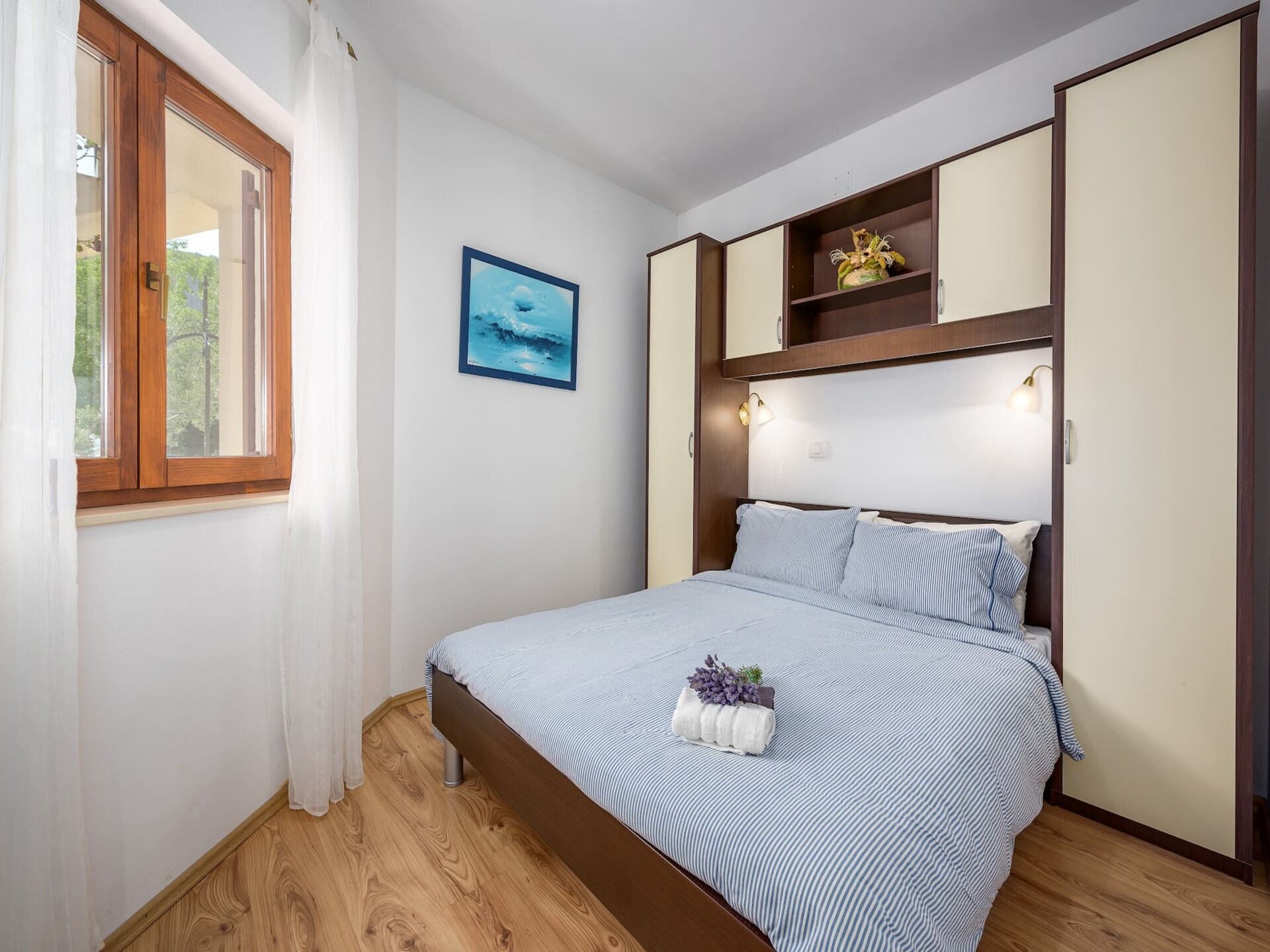 Luxe appartement in Drenje met gedeeld zwembad, sauna en jacuzzi · 4 pers. - foto 10