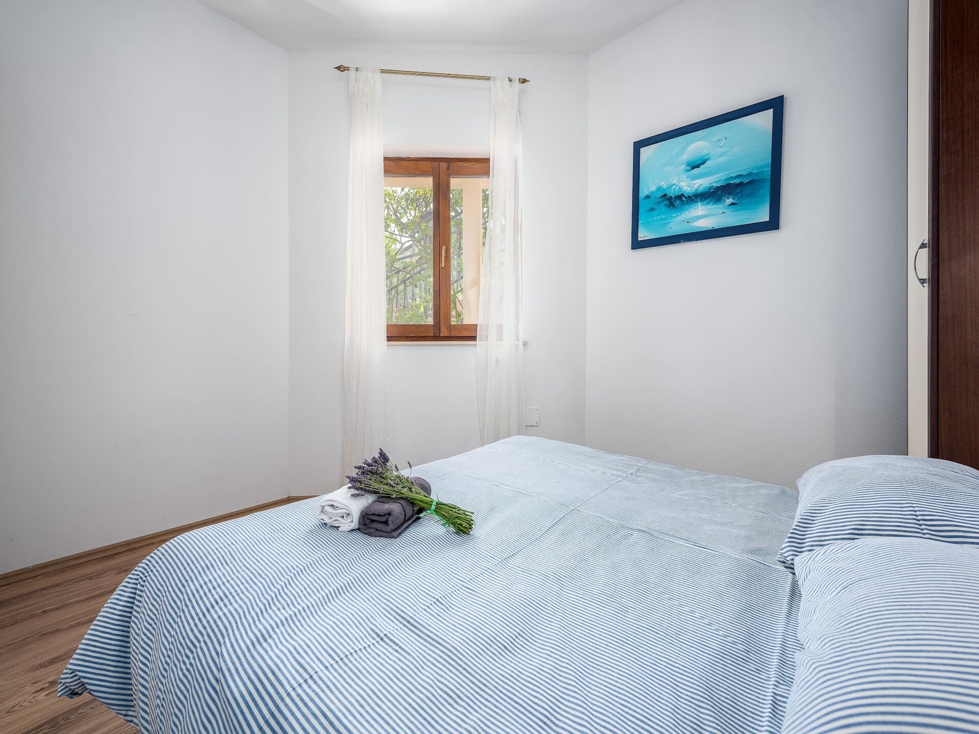 Luxe appartement in Drenje met gedeeld zwembad, sauna en jacuzzi · 4 pers. - foto 11