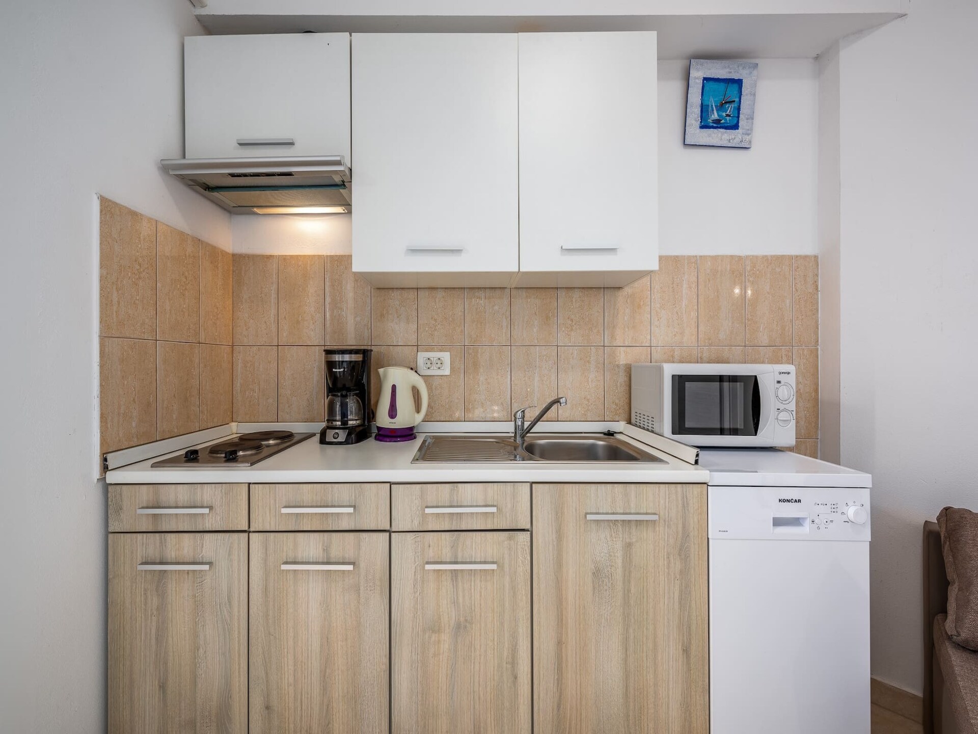 Luxe appartement in Drenje met gedeeld zwembad, sauna en jacuzzi · 4 pers. - foto 4