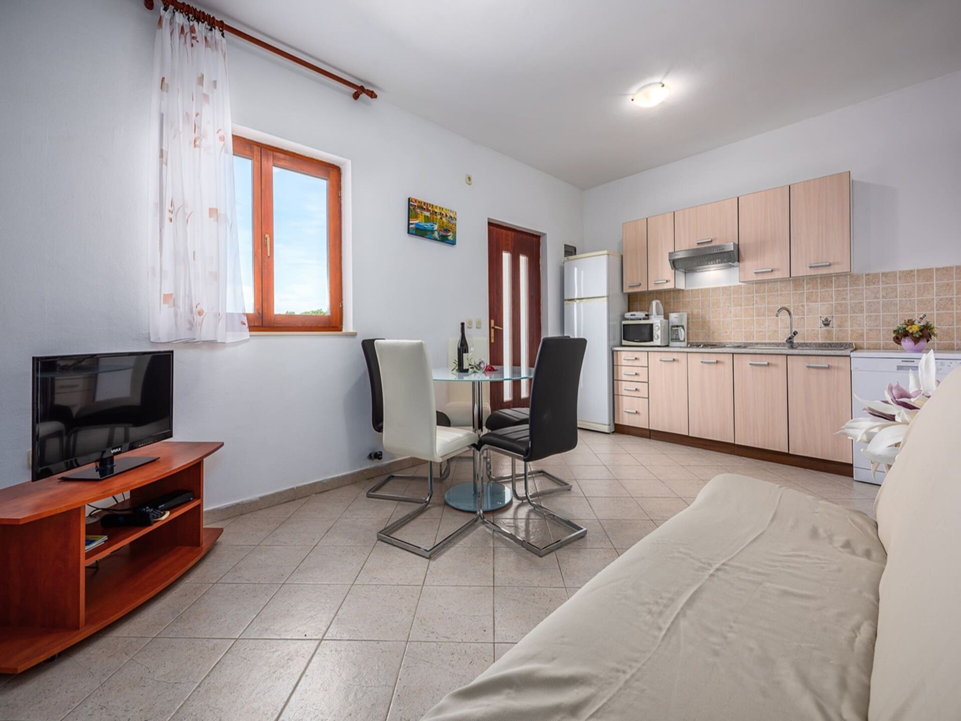 Luxe appartement in Drenje met gedeeld zwembad, sauna en jacuzzi · 5 pers. - foto 10