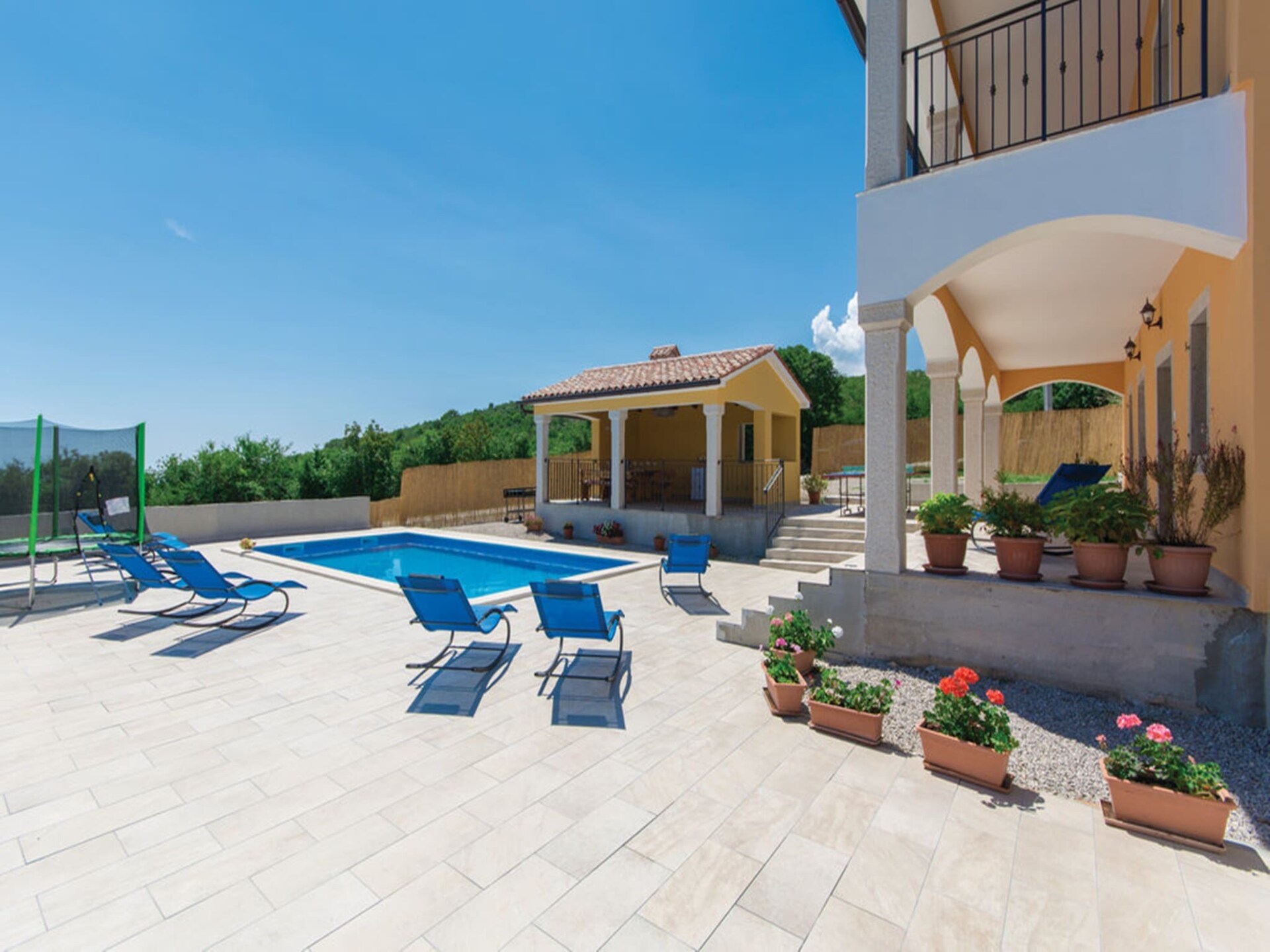 Villa met privézwembad en zeezicht in Koromačno - foto 26