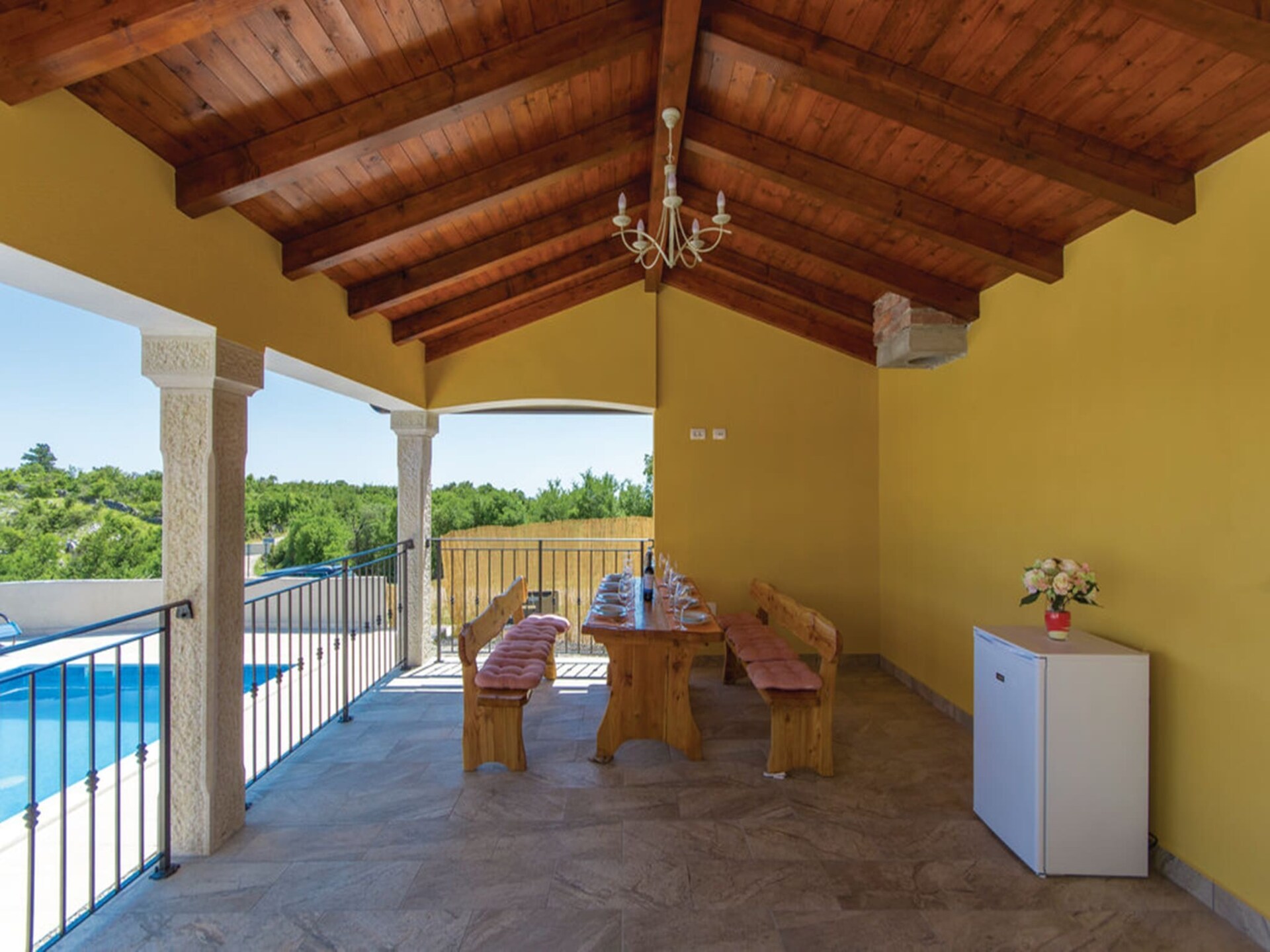 Villa met privézwembad en zeezicht in Koromačno - foto 29