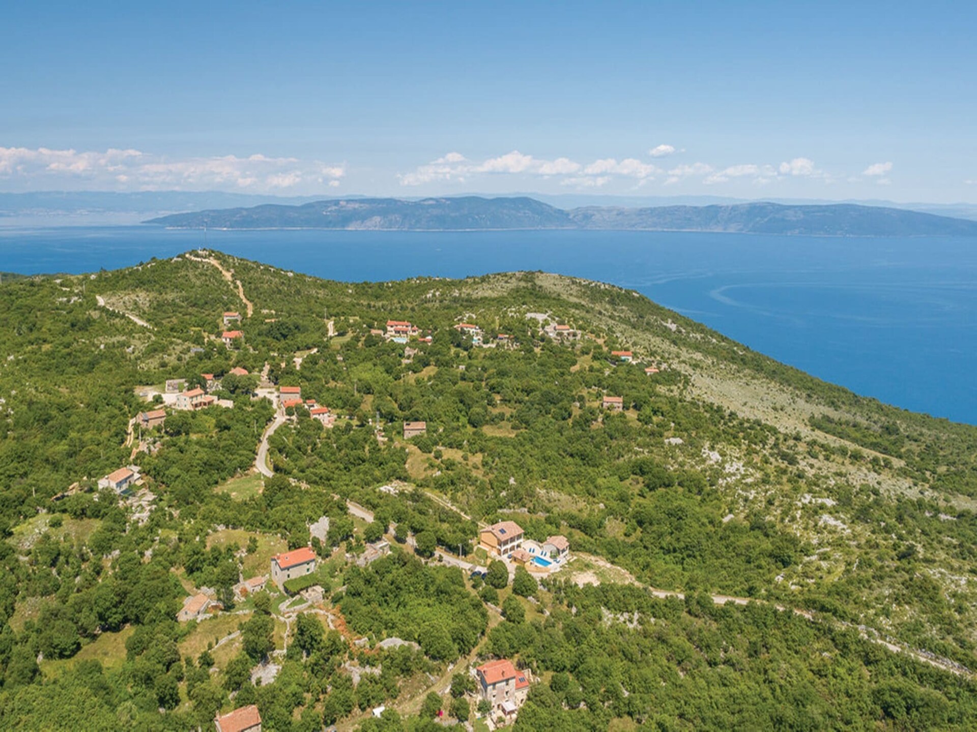 Villa met privézwembad en zeezicht in Koromačno - foto 23