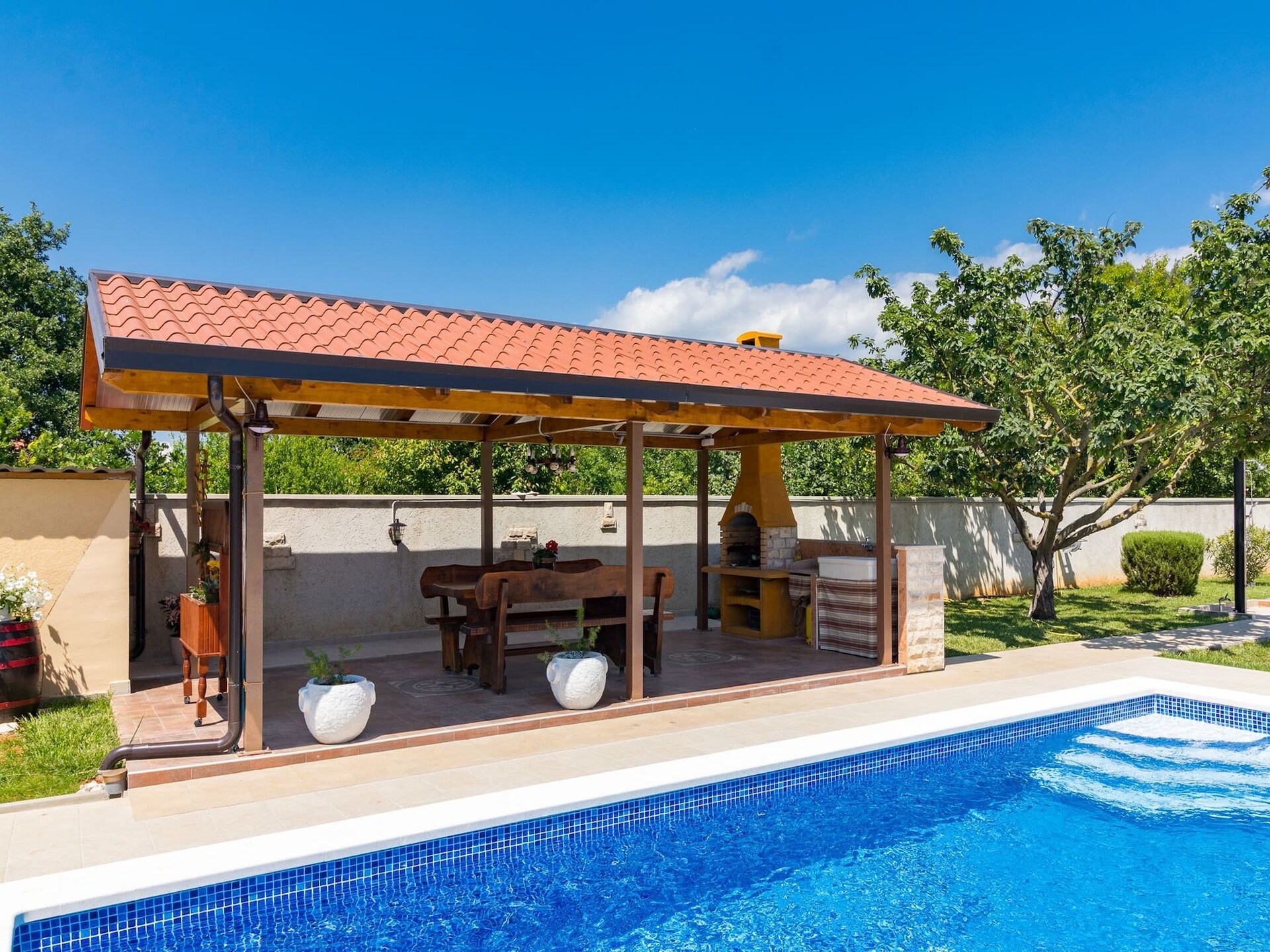 Serene villa met privézwembad op 2,2 km van strand Pjescana Uvala - foto 19