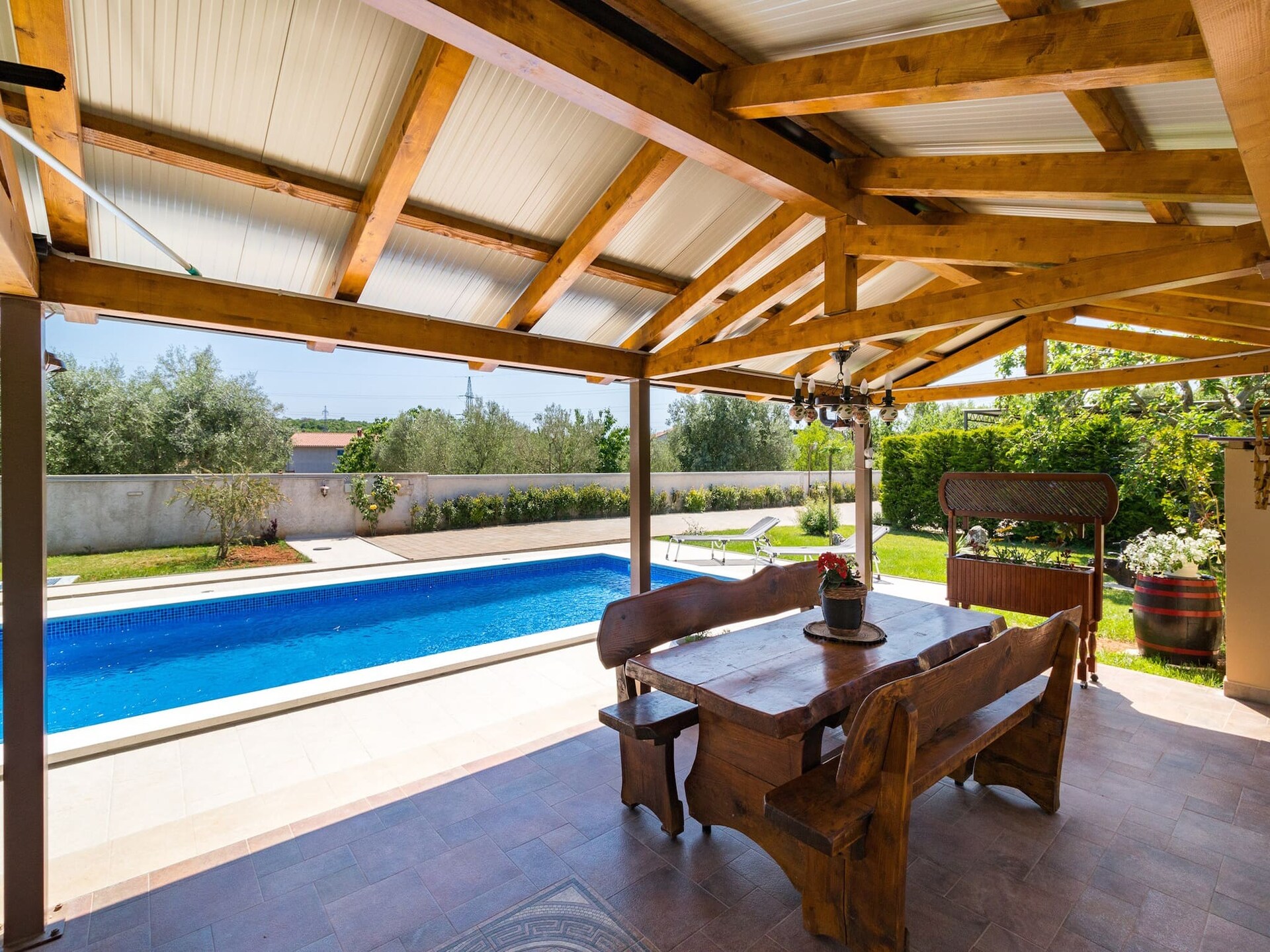 Serene villa met privézwembad op 2,2 km van strand Pjescana Uvala - foto 26