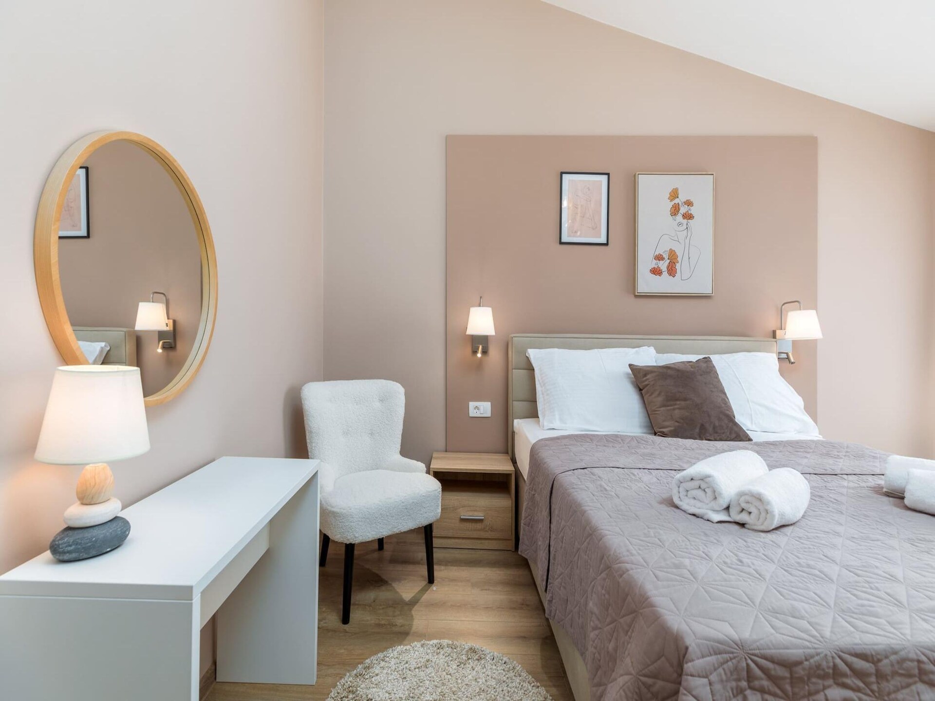 Modern appartement bij Fažana met zwembad, tuin en terras - foto 15