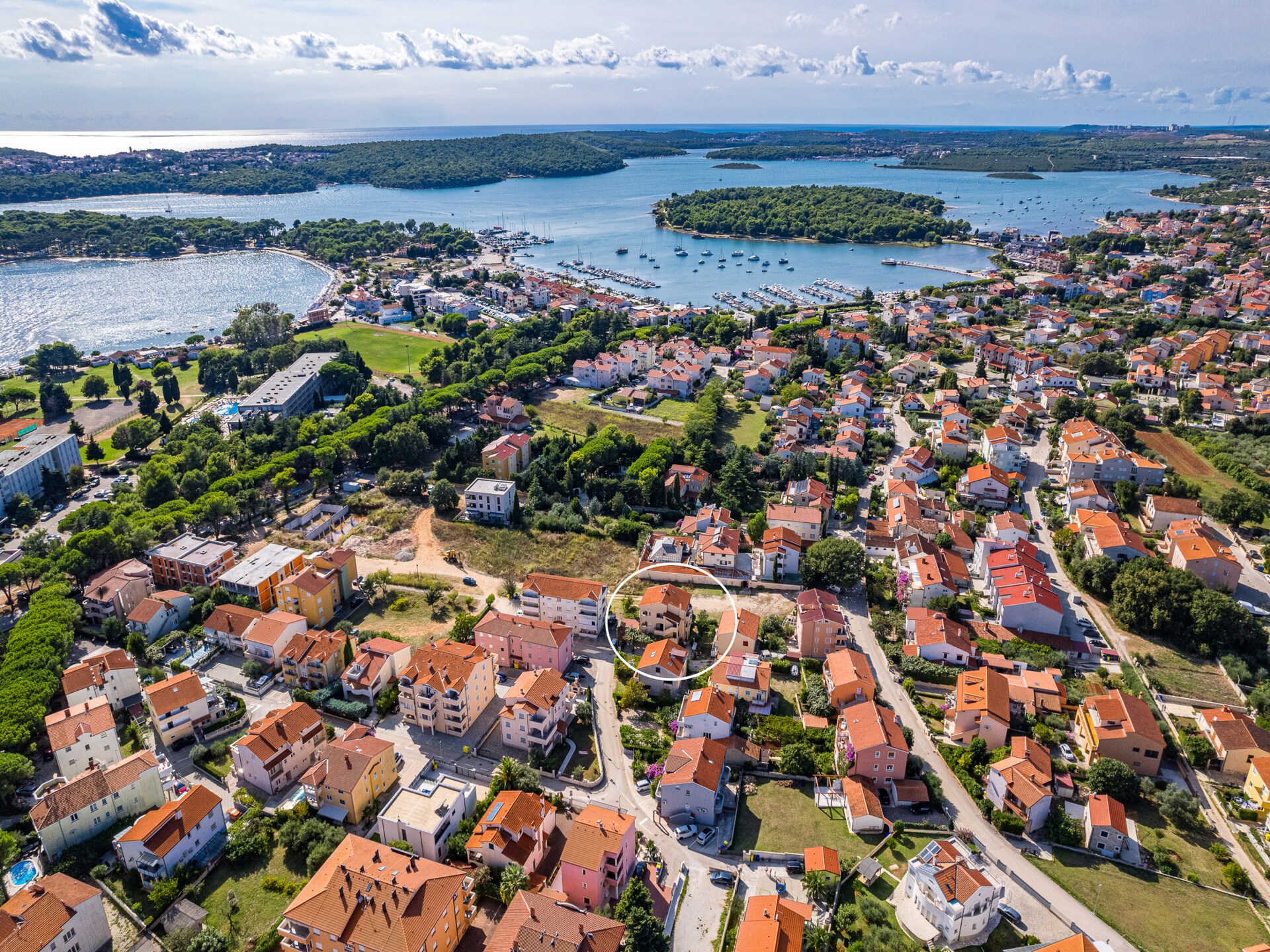 Romantisch appartement met zeezicht, 250 m van strand Medulin - foto 14