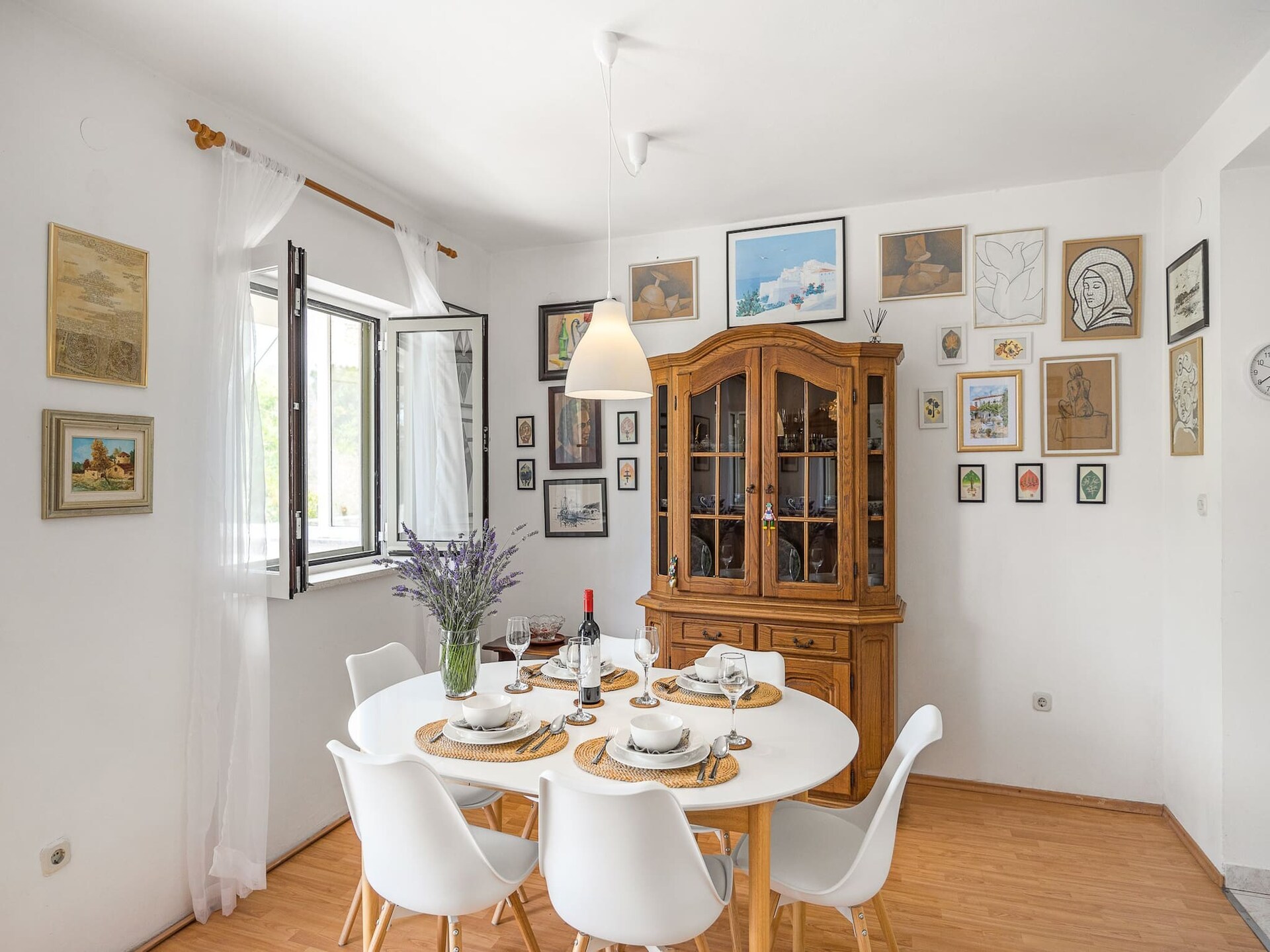 Shabby Chic Appartement Jano met Balkon – 2 km van Zee in Rakalj - foto 10