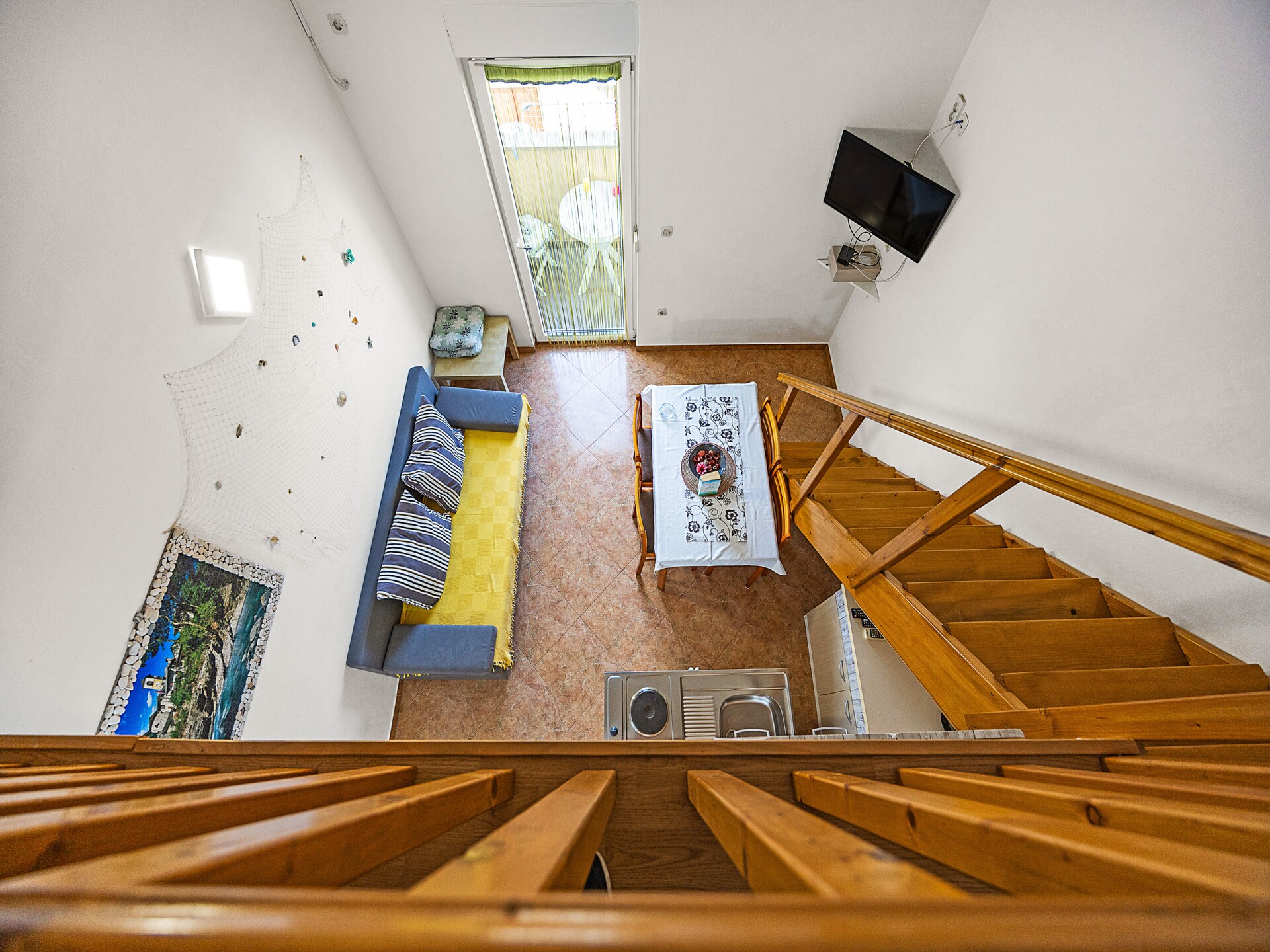 Knusse studio voor 3 op 250 meter van het strand in Medulin - foto 7