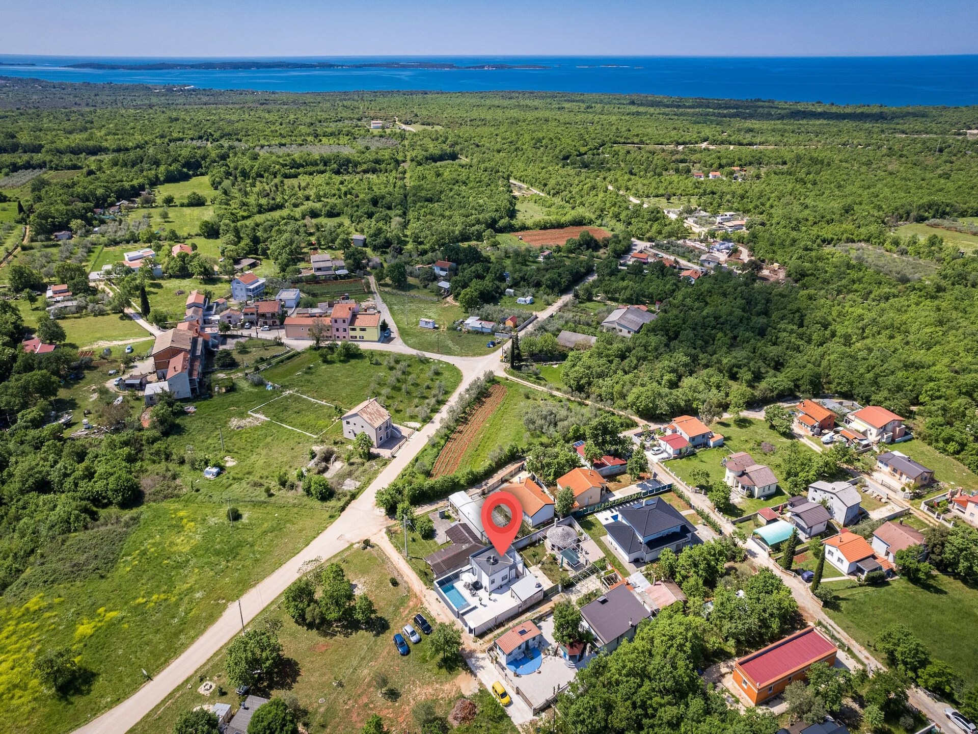 Villa Marsel in Gajana: privézwembad, jacuzzi en 6 persoons vakantiehuis - foto 33
