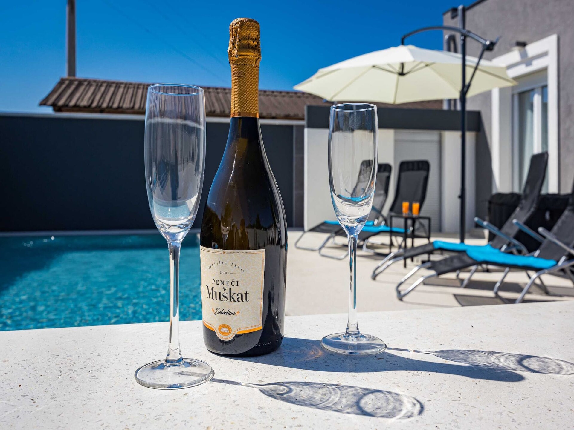 Villa Marsel in Gajana: privézwembad, jacuzzi en 6 persoons vakantiehuis - foto 22