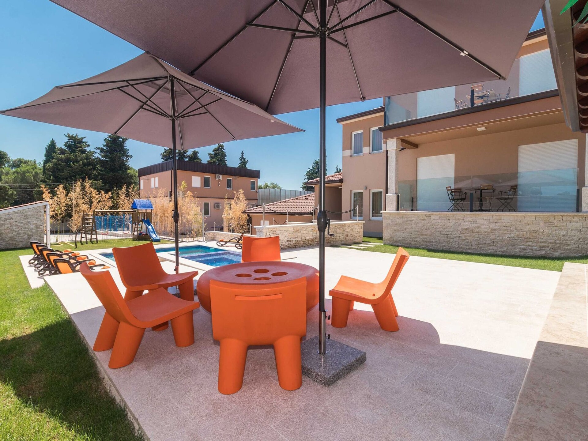 Luxe villa voor 18 personen met privézwembad, jacuzzi en sportfaciliteiten in Valtura - foto 6