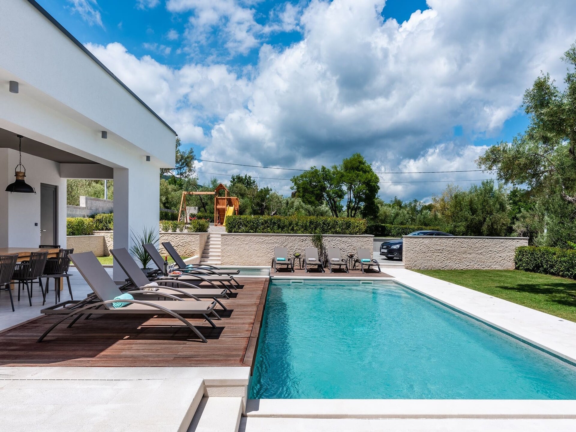 Villa Laurea: Modern Genieten met Privézwembad nabij Strand Drenje - foto 18