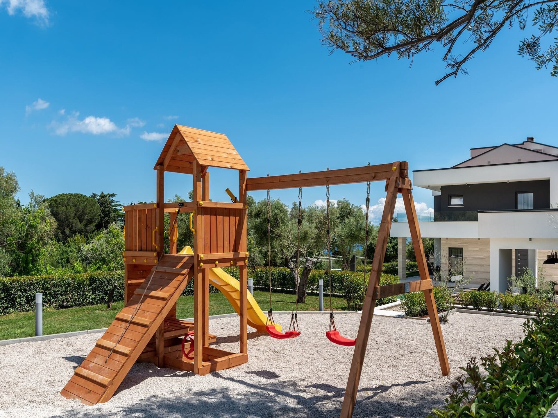 Villa Laurea: Modern Genieten met Privézwembad nabij Strand Drenje - foto 43