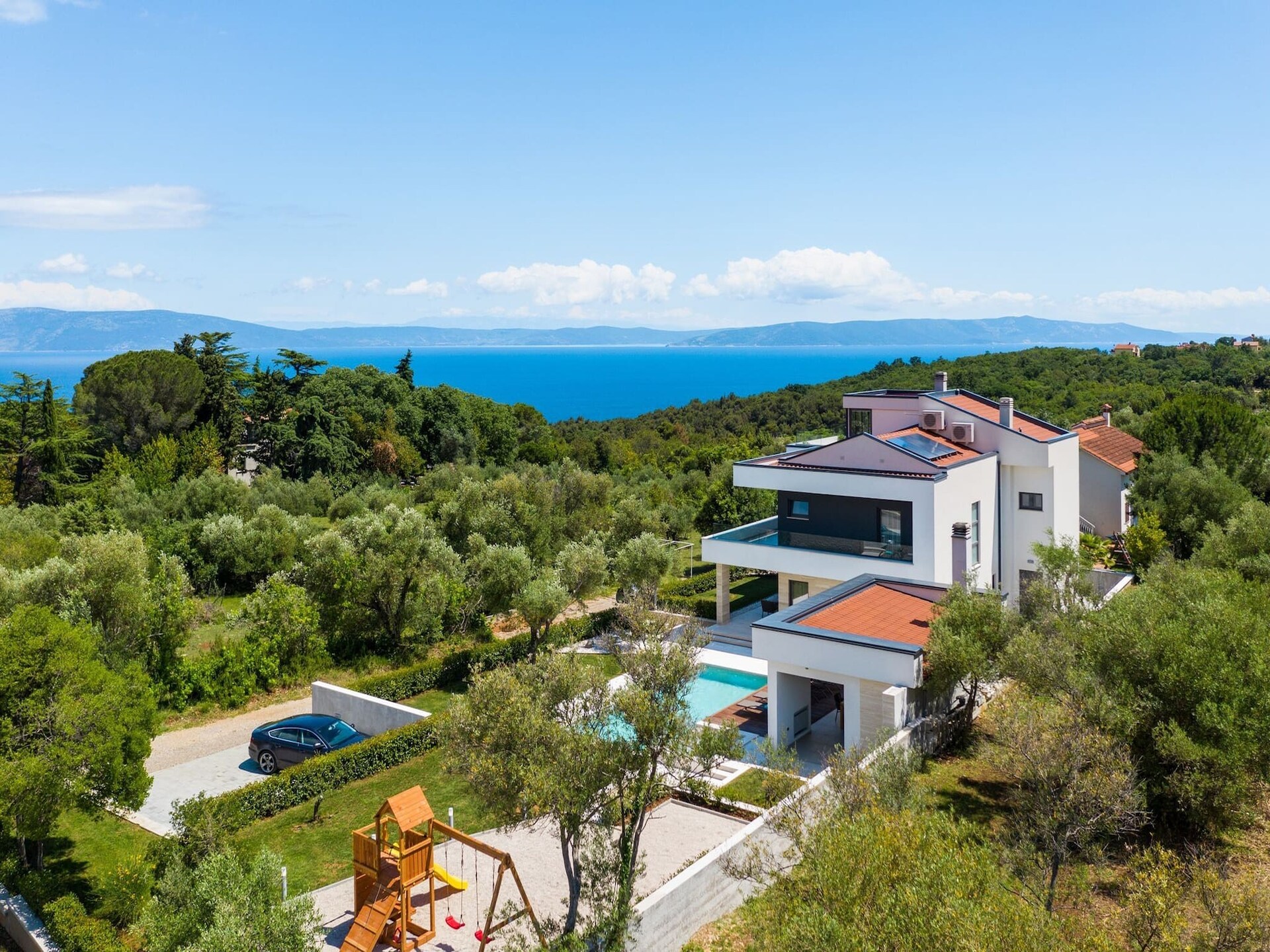 Villa Laurea: Modern Genieten met Privézwembad nabij Strand Drenje - foto 44