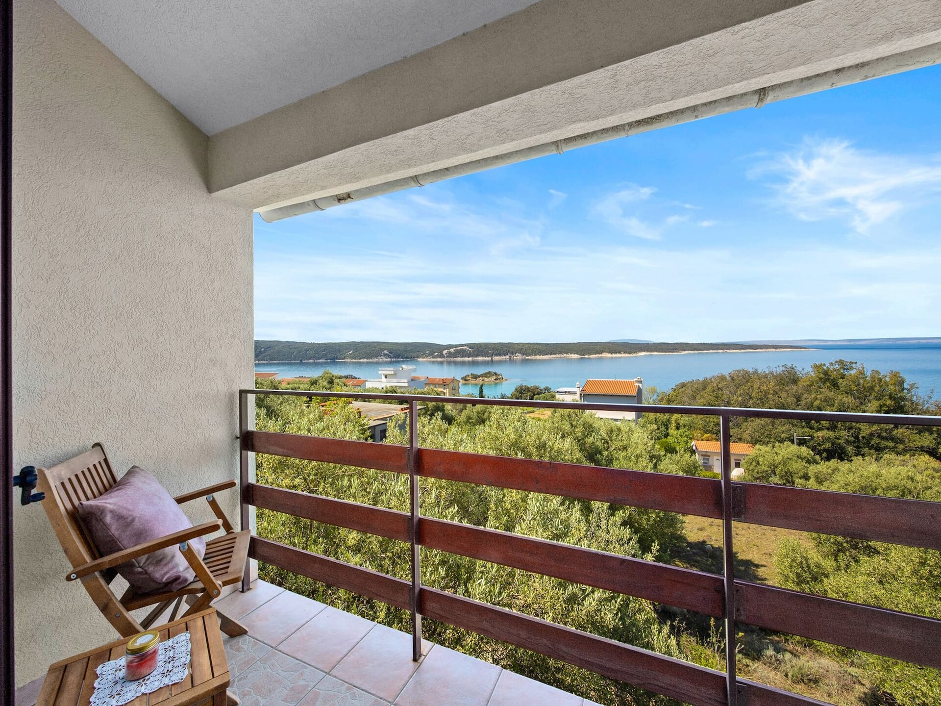 Appartement met zeezicht en balkon, 300m van strand in Supetarska Draga - foto 6