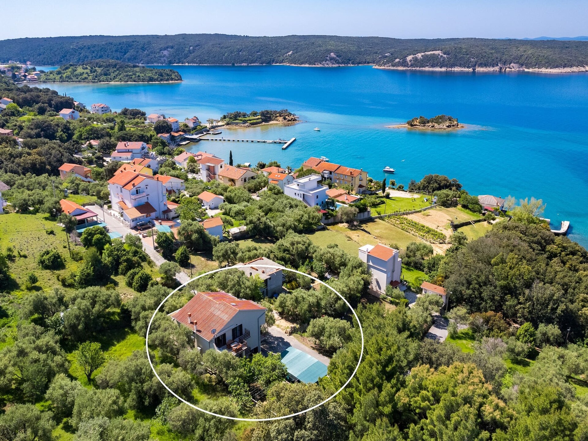Appartement met zeezicht en balkon, 300m van strand in Supetarska Draga - foto 7
