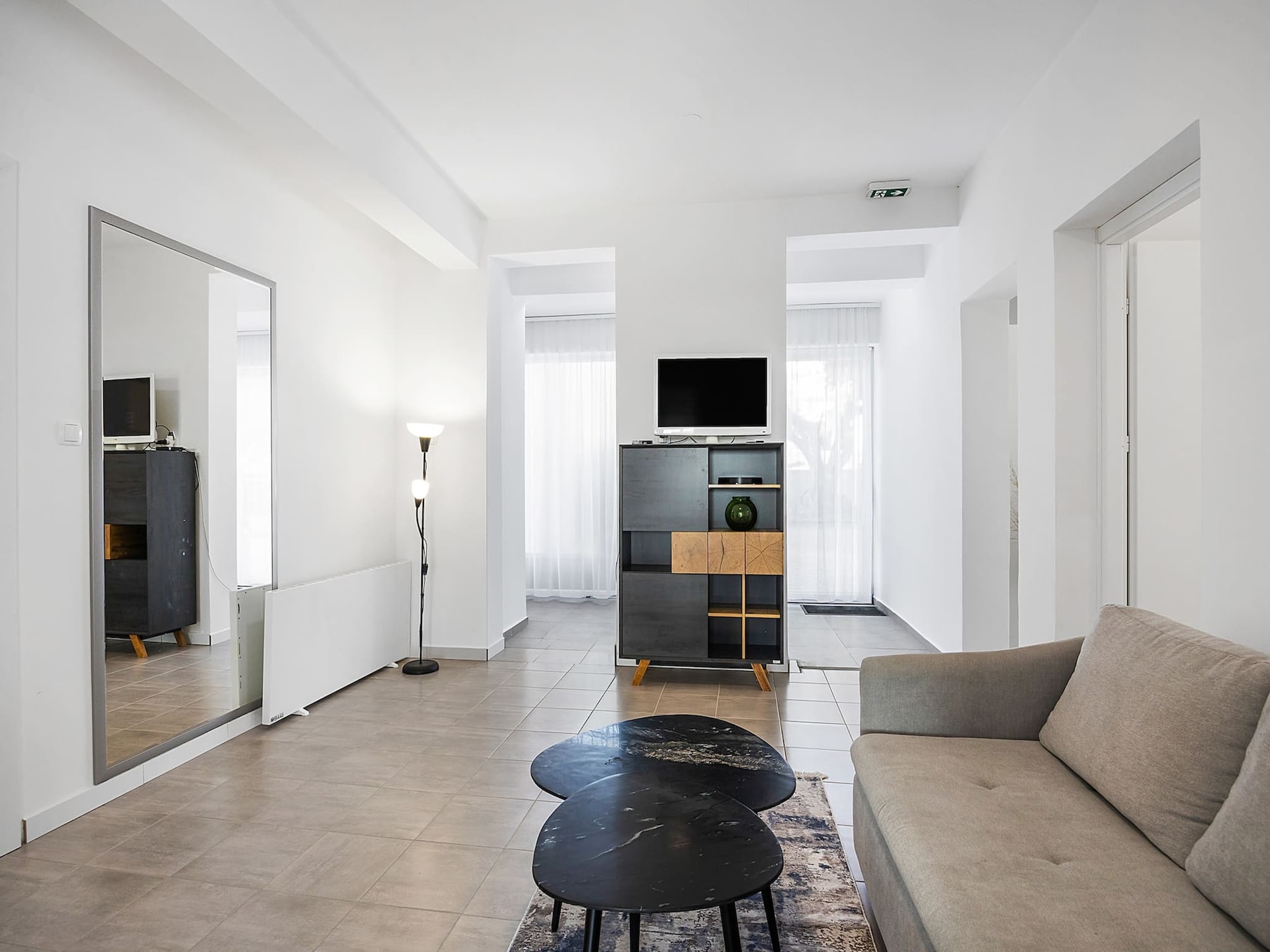 Op 400 m van het strand: Modern appartement in Banjol voor 4 personen - foto 6