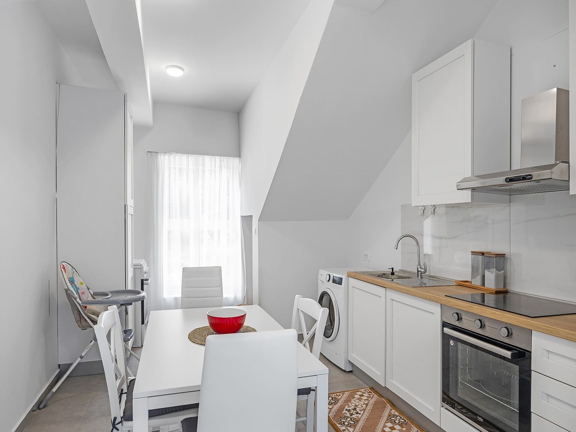 Op 400 m van het strand: Modern appartement in Banjol voor 4 personen - foto 7