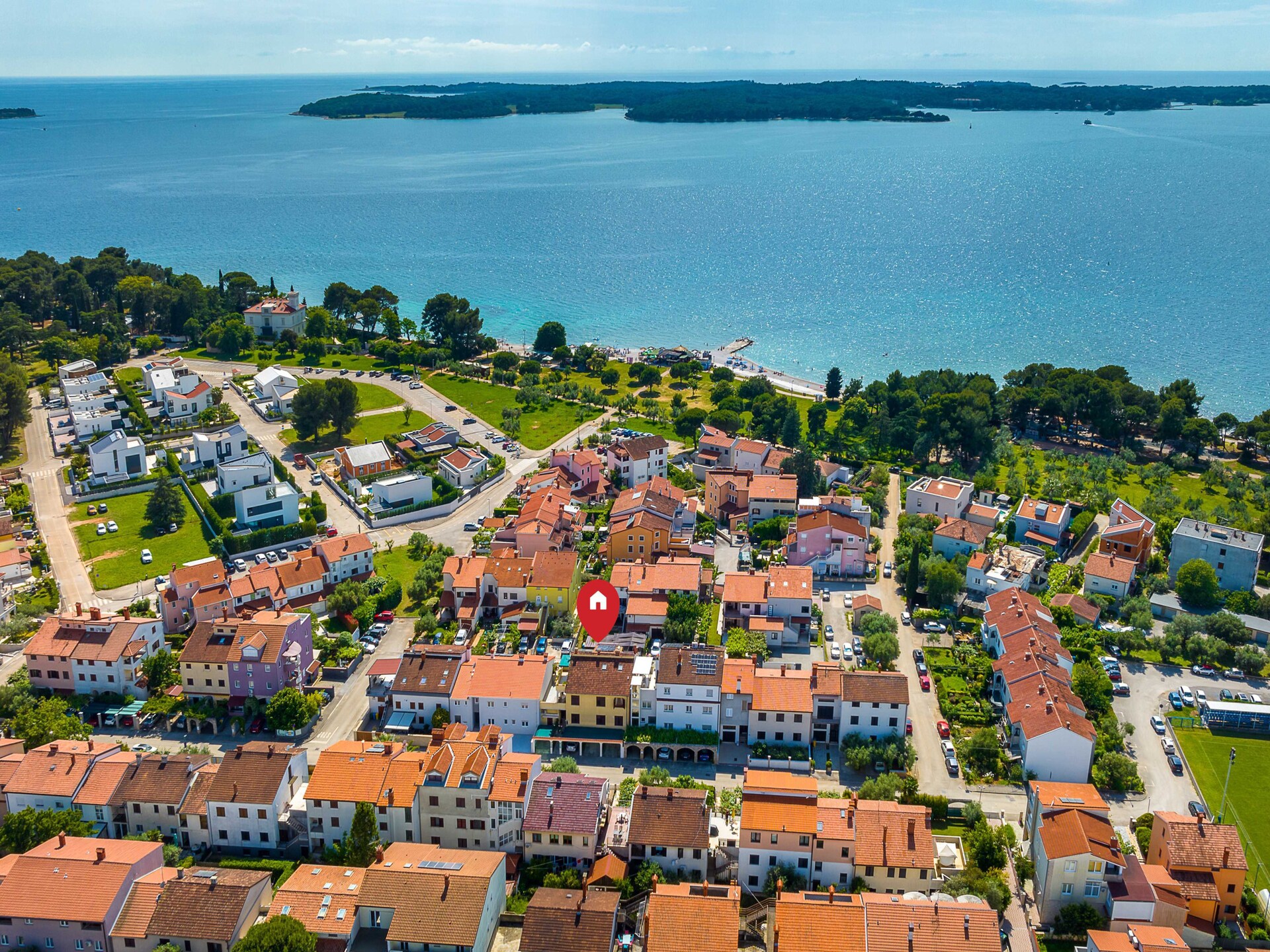 Centraal gelegen appartement in Fažana direct aan het strand - foto 20