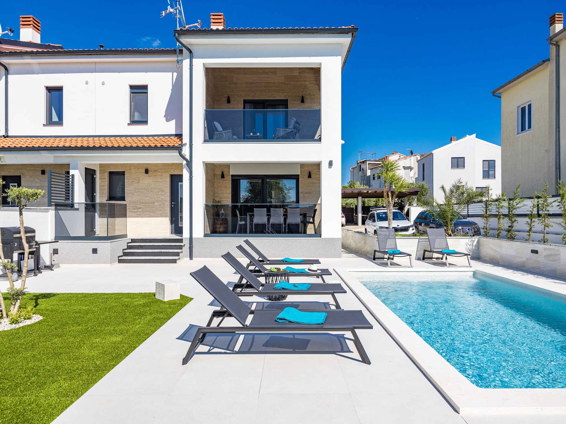 Villa met privézwembad in Štinjan, vlakbij het strand - foto 37