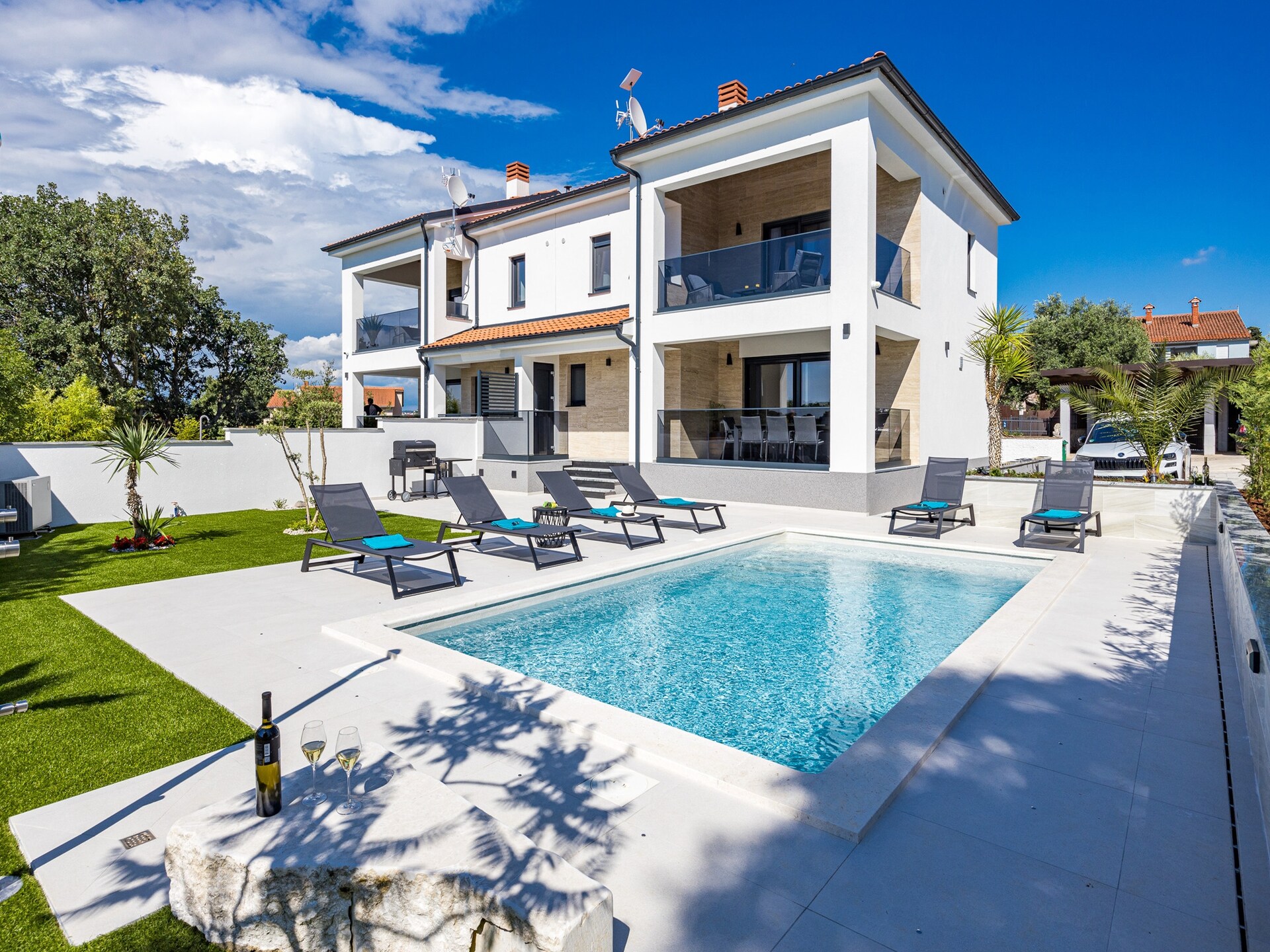 Villa met privézwembad in Štinjan, vlakbij het strand - foto 36