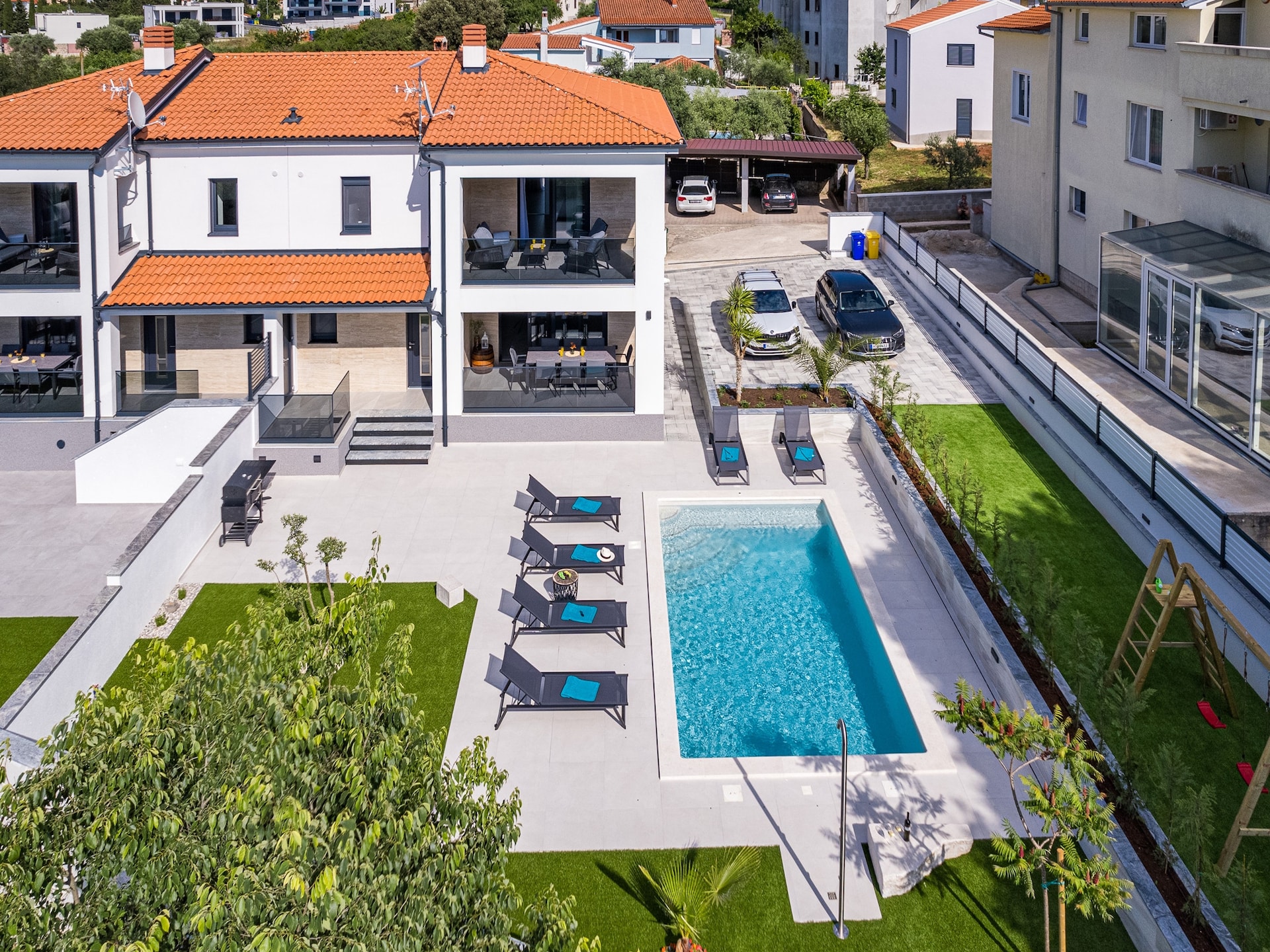 Villa met privézwembad in Štinjan, vlakbij het strand - foto 34