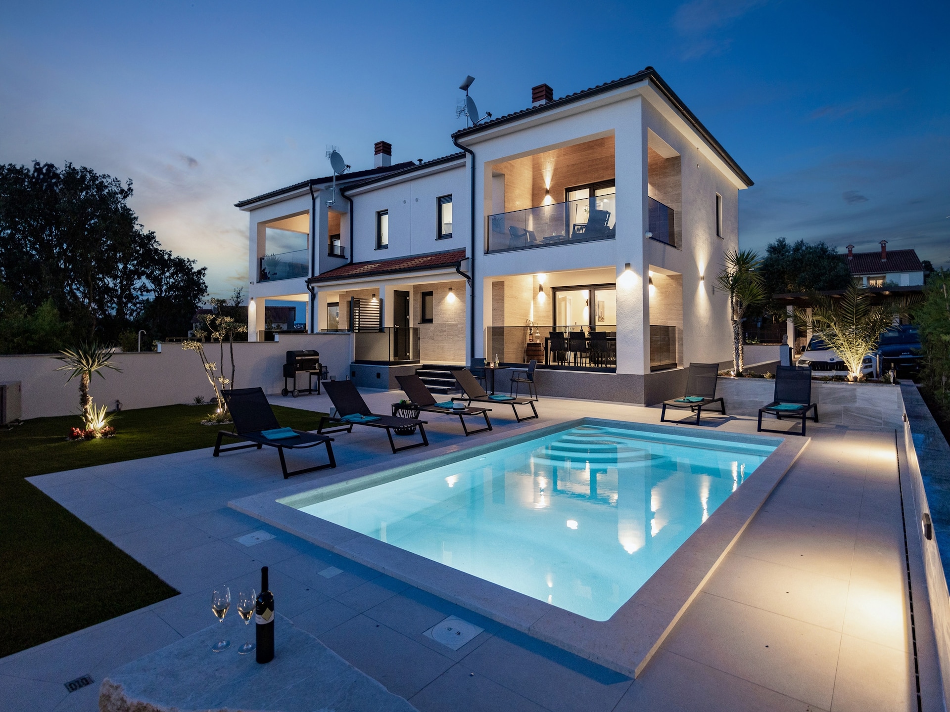 Villa met privézwembad in Štinjan, vlakbij het strand - foto 39