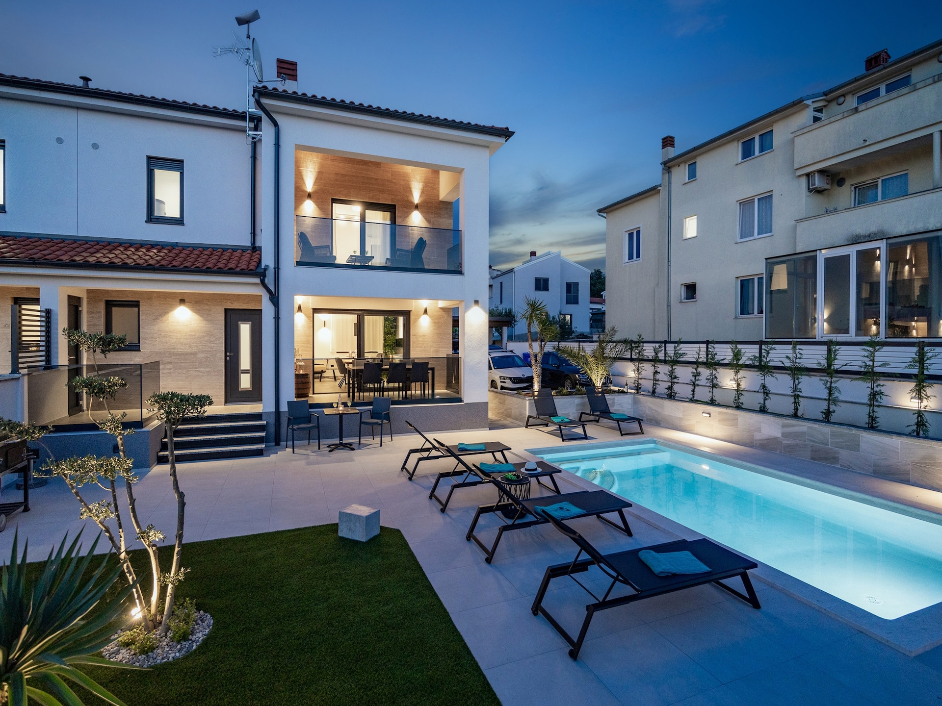 Villa met privézwembad in Štinjan, vlakbij het strand - foto 40