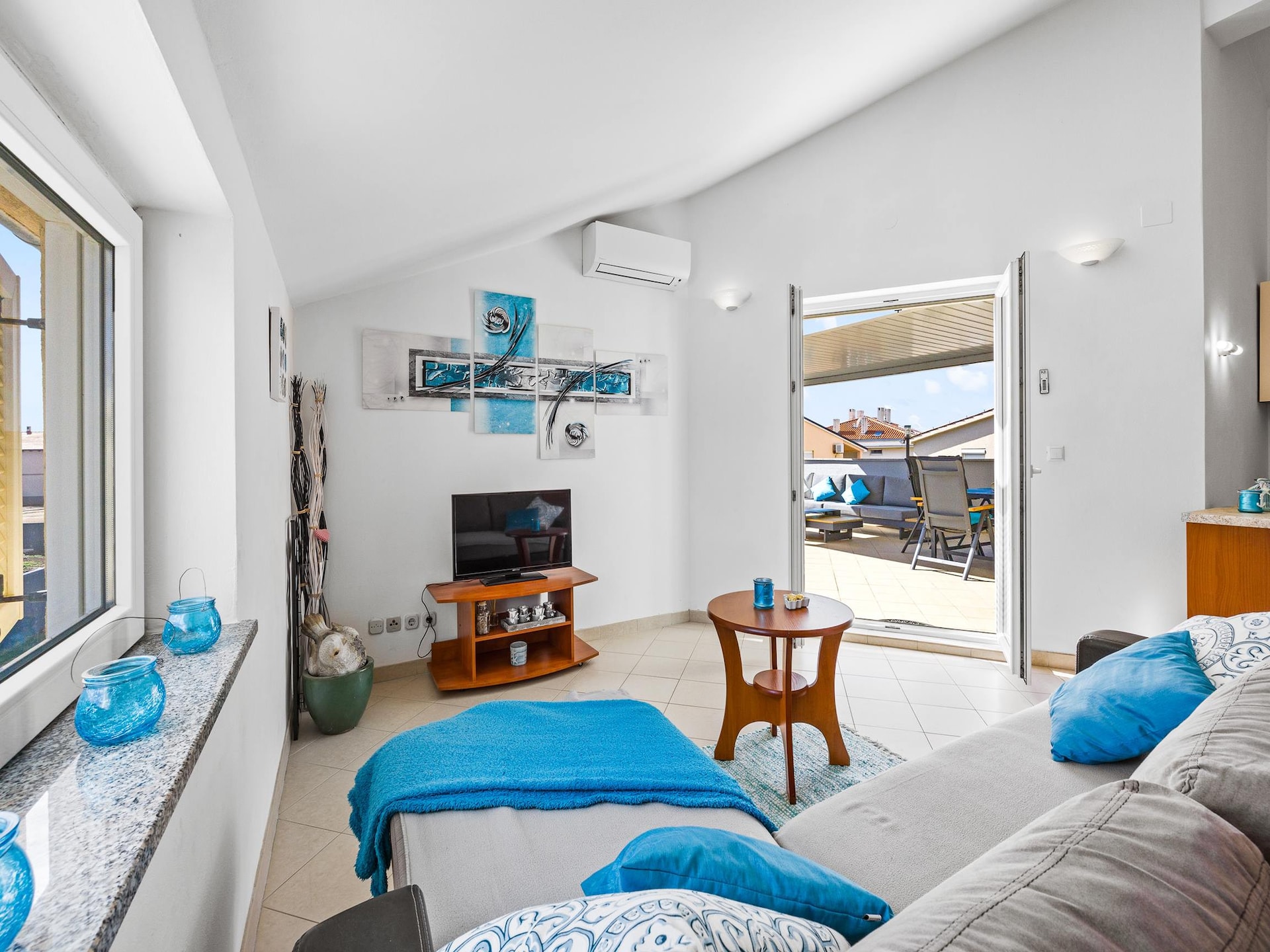 Appartement Katja in Medulin: 6 pers., 750m van strand - foto 7
