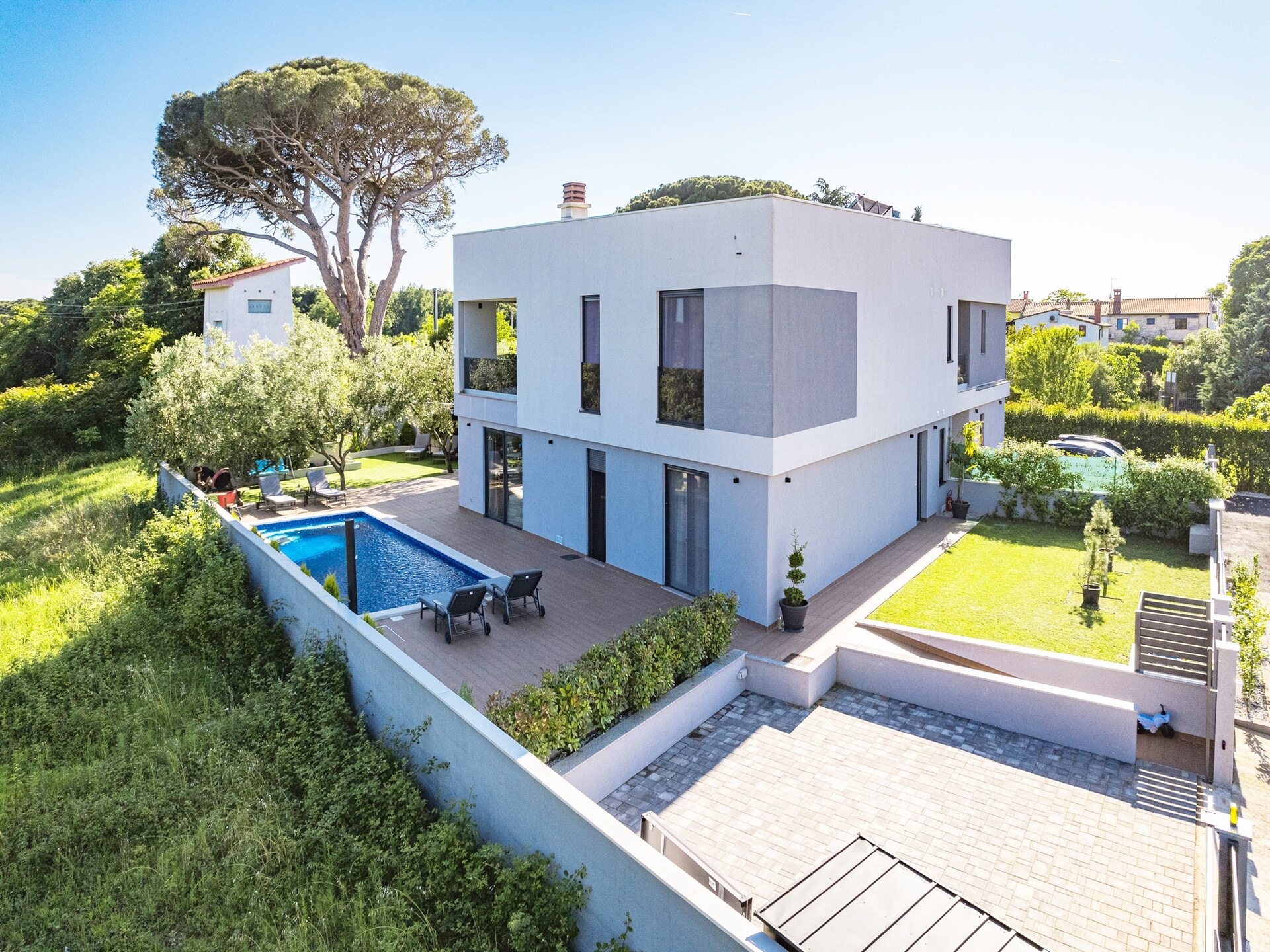 Villa Pinus in Cervar Porat: privézwembad, jacuzzi & speelkelder - foto 46